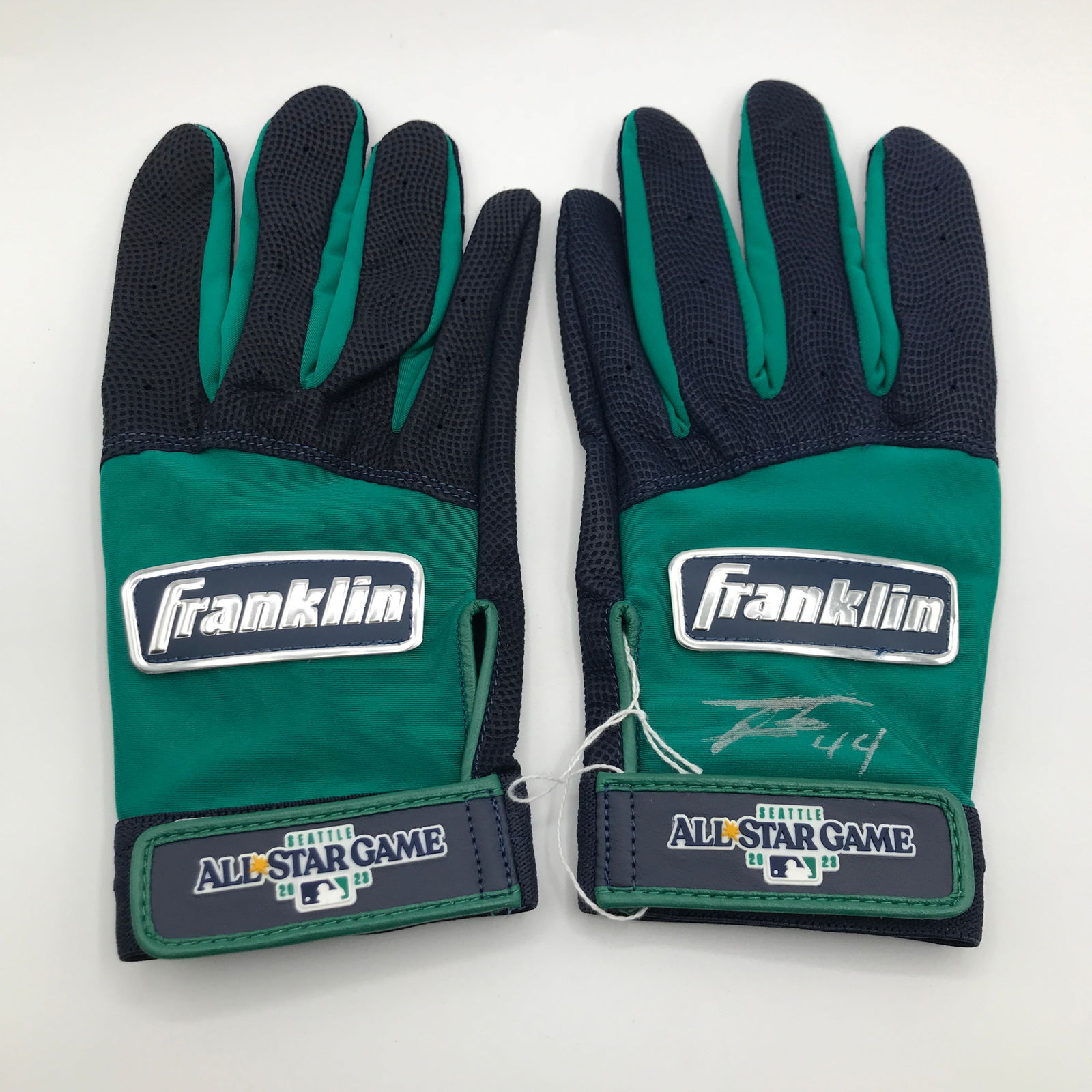 JULIO RODRIGUEZ SIGNED GAMES USED ALL STAR GAME BATTING GLOVES (FANATICS COA) (1 of 3)