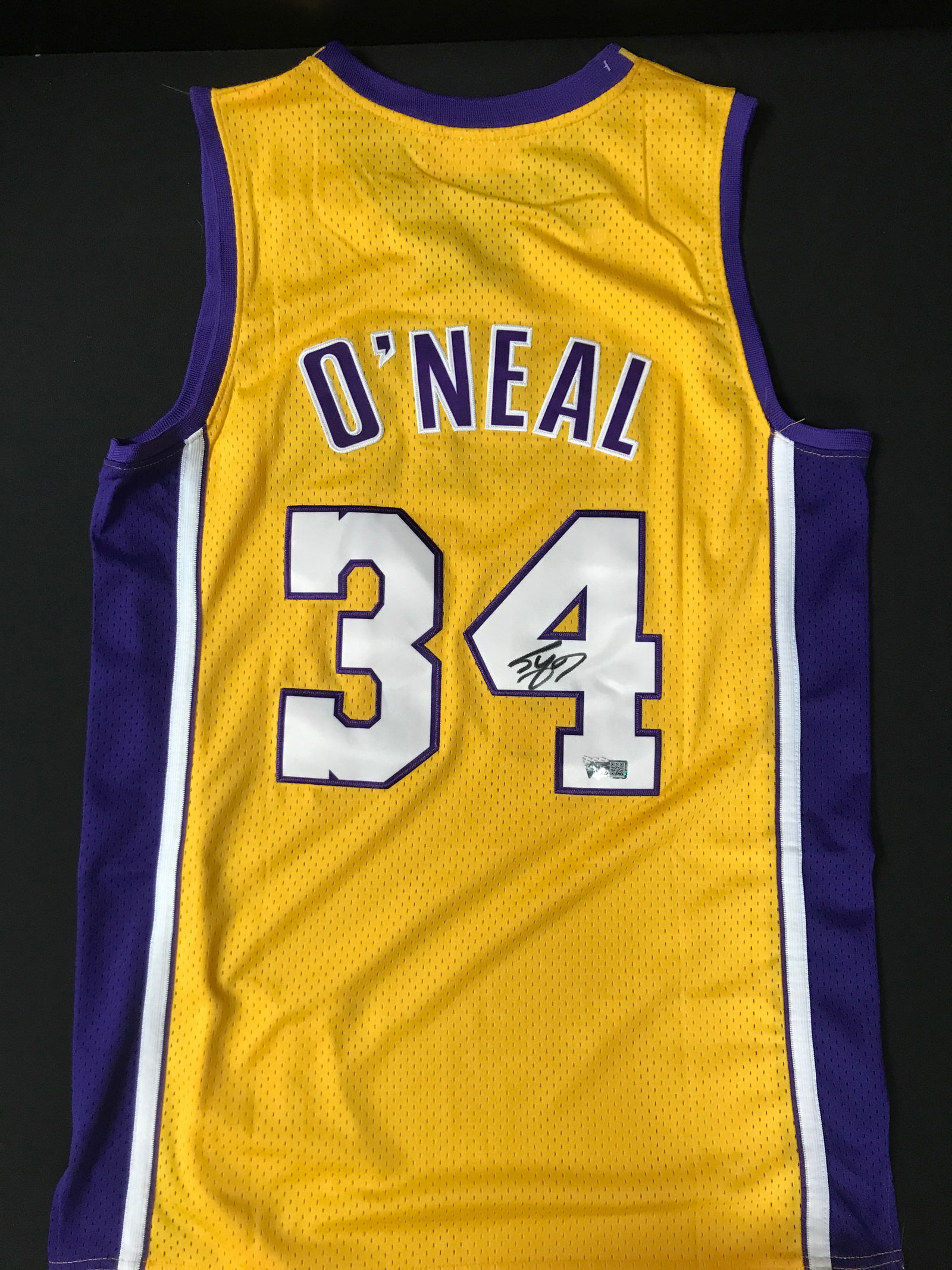 SHAQUILLE O'NEAL SIGNED LOS ANGELES LAKERS JERSEY - ACE COA (1 of 3)