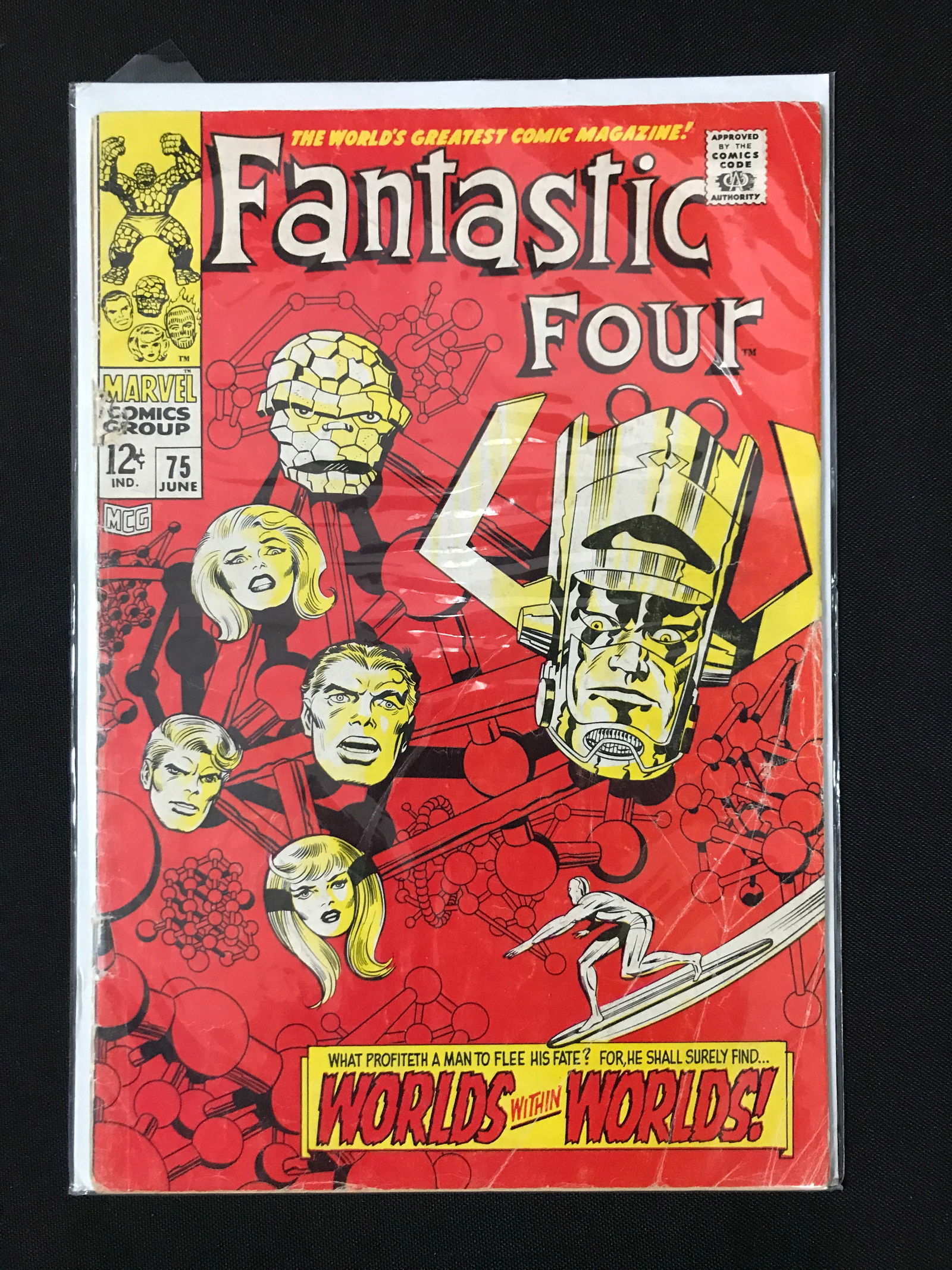 THE FANTASTIC FOUR #75 - MARVEL COMICS (1 of 1)