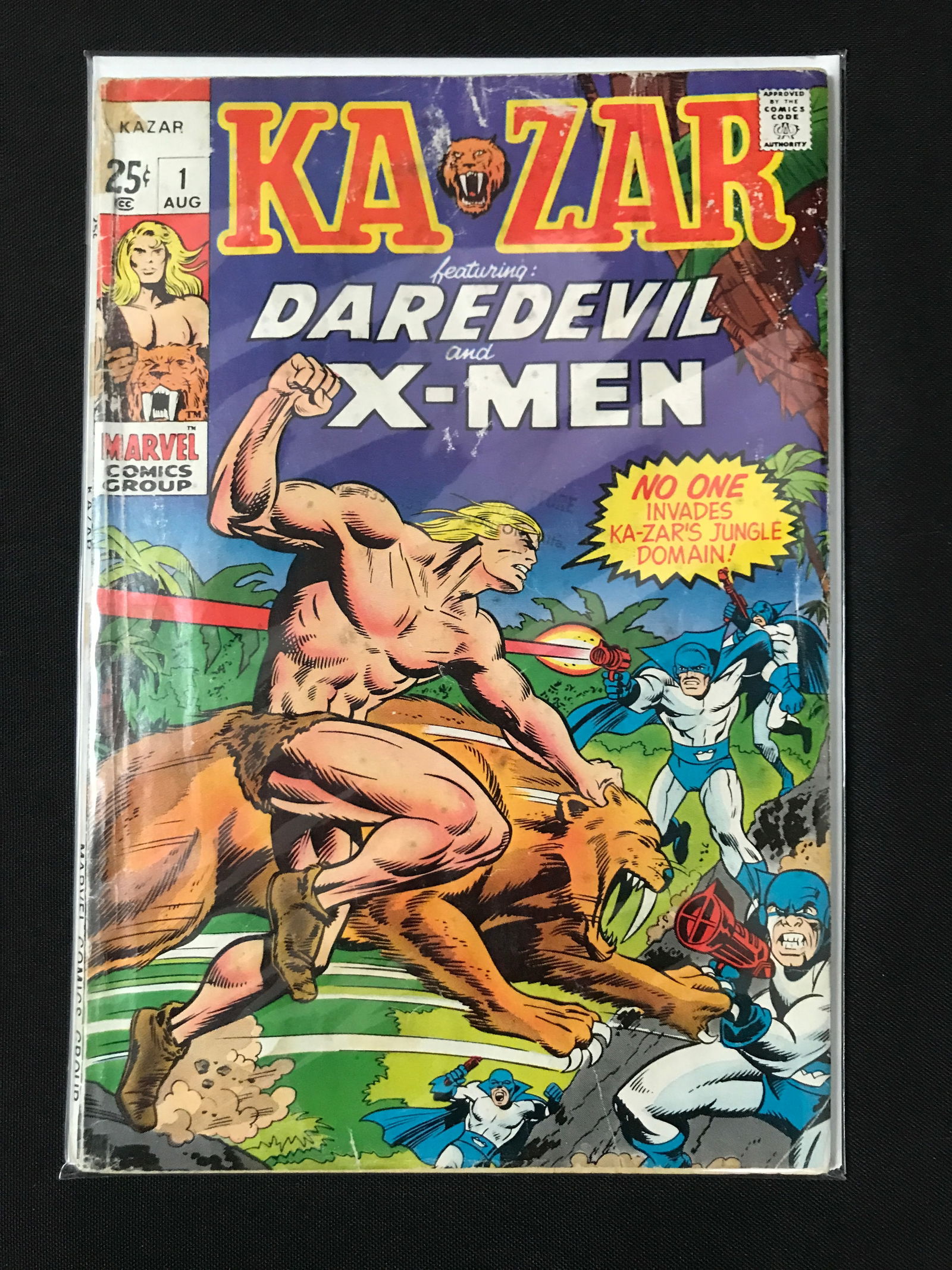 KA ZAR #1 - MARVEL COMICS (1 of 1)