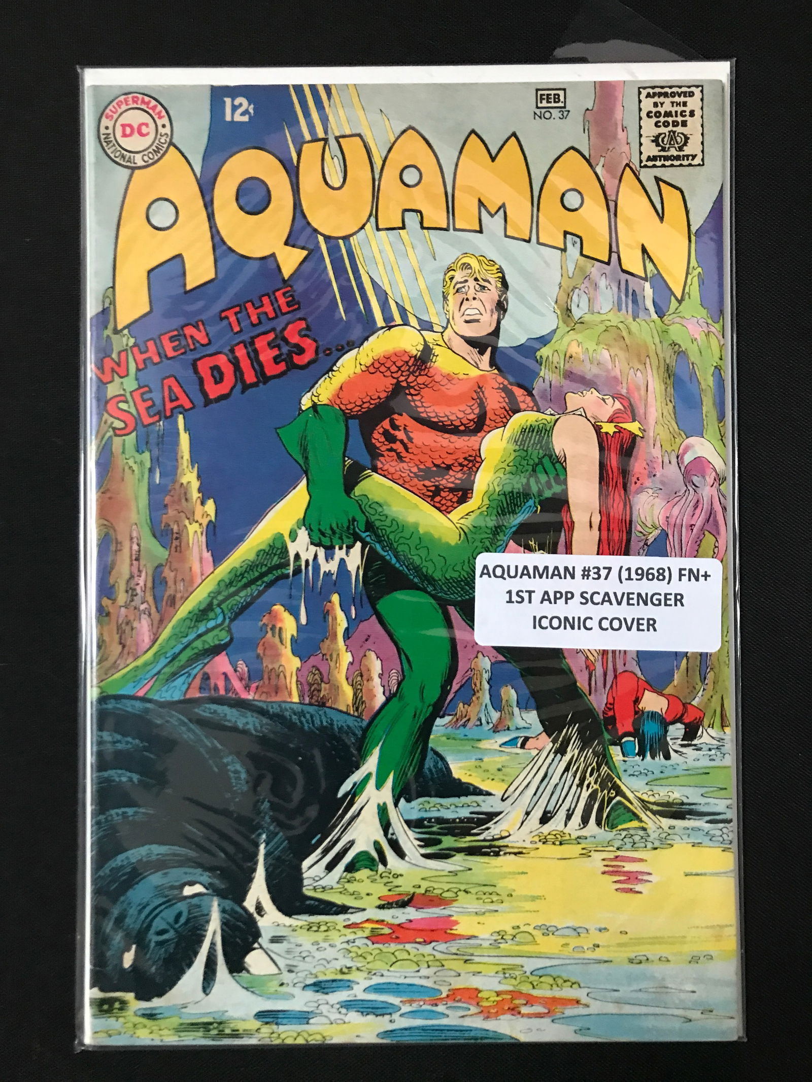 AQUAMAN #37 1ST APPEARANCE OF SCAVENGER - DC COMICS (1 of 1)