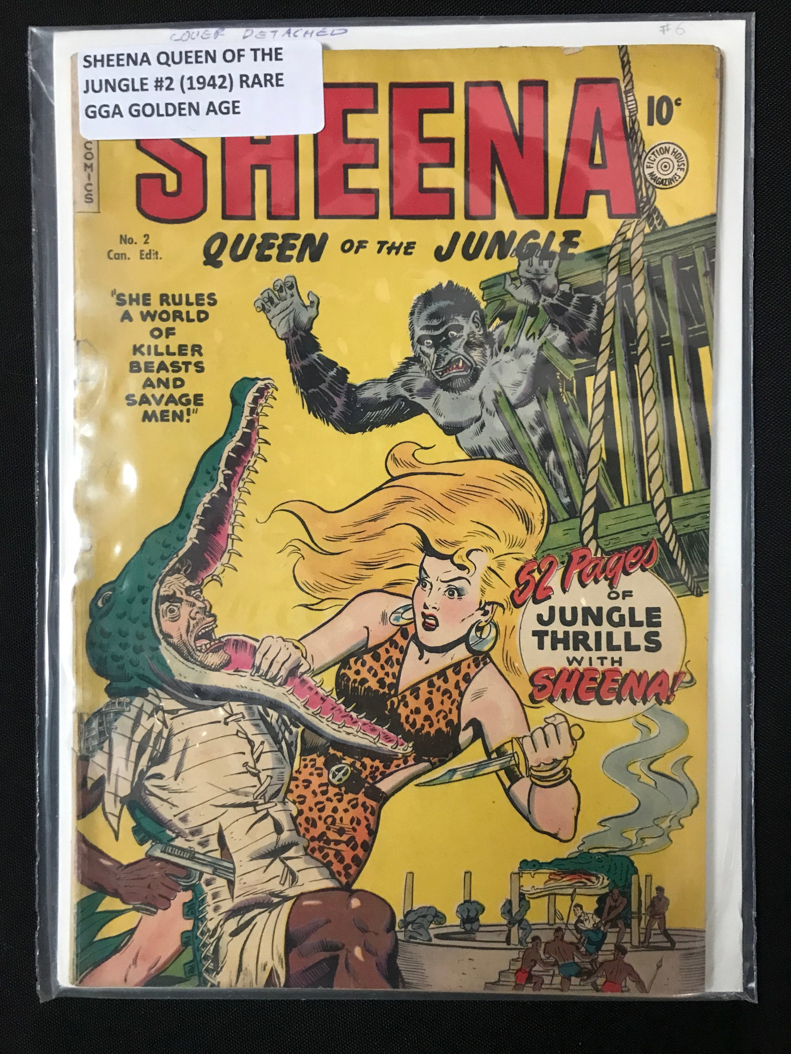 SHEENA QUEEN OF THE JUNGLE #2: Prices are in Canadian dollars