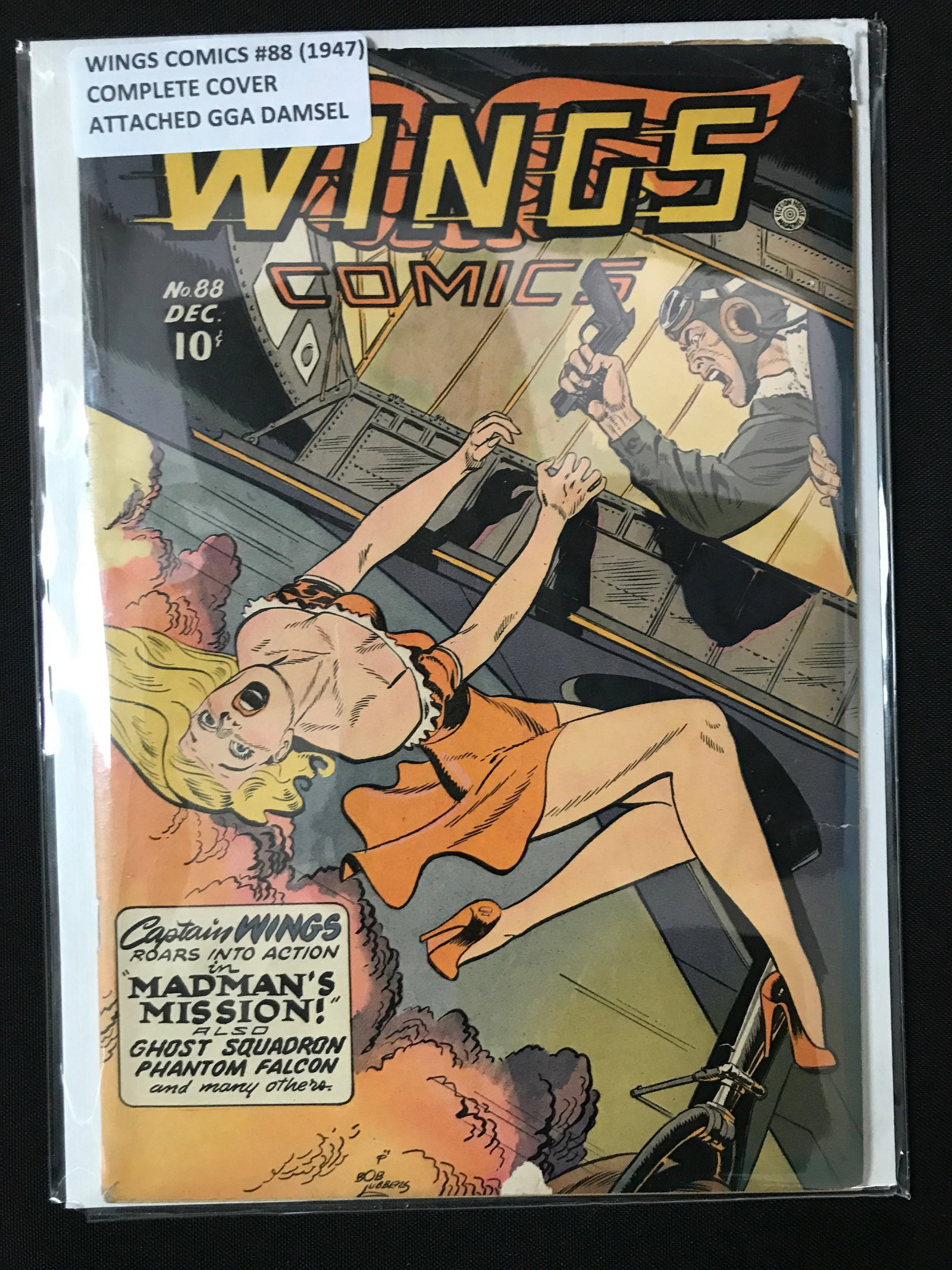 WINGS COMICS #88 - FICTION HOUSE: Prices are in Canadian dollars