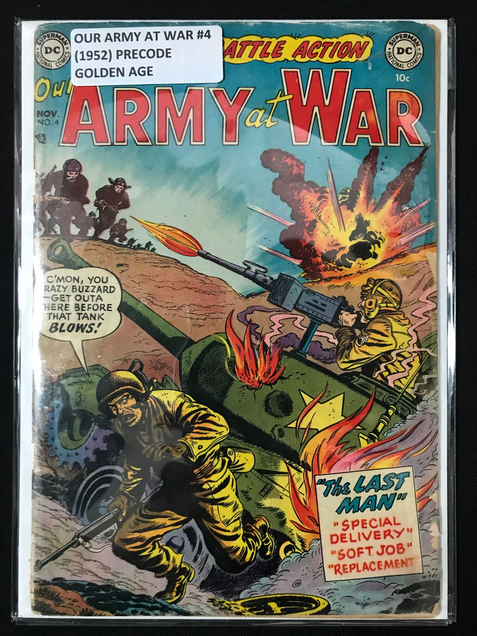 OUR ARMY AT WAR #4 - DC COMICS (1 of 1)