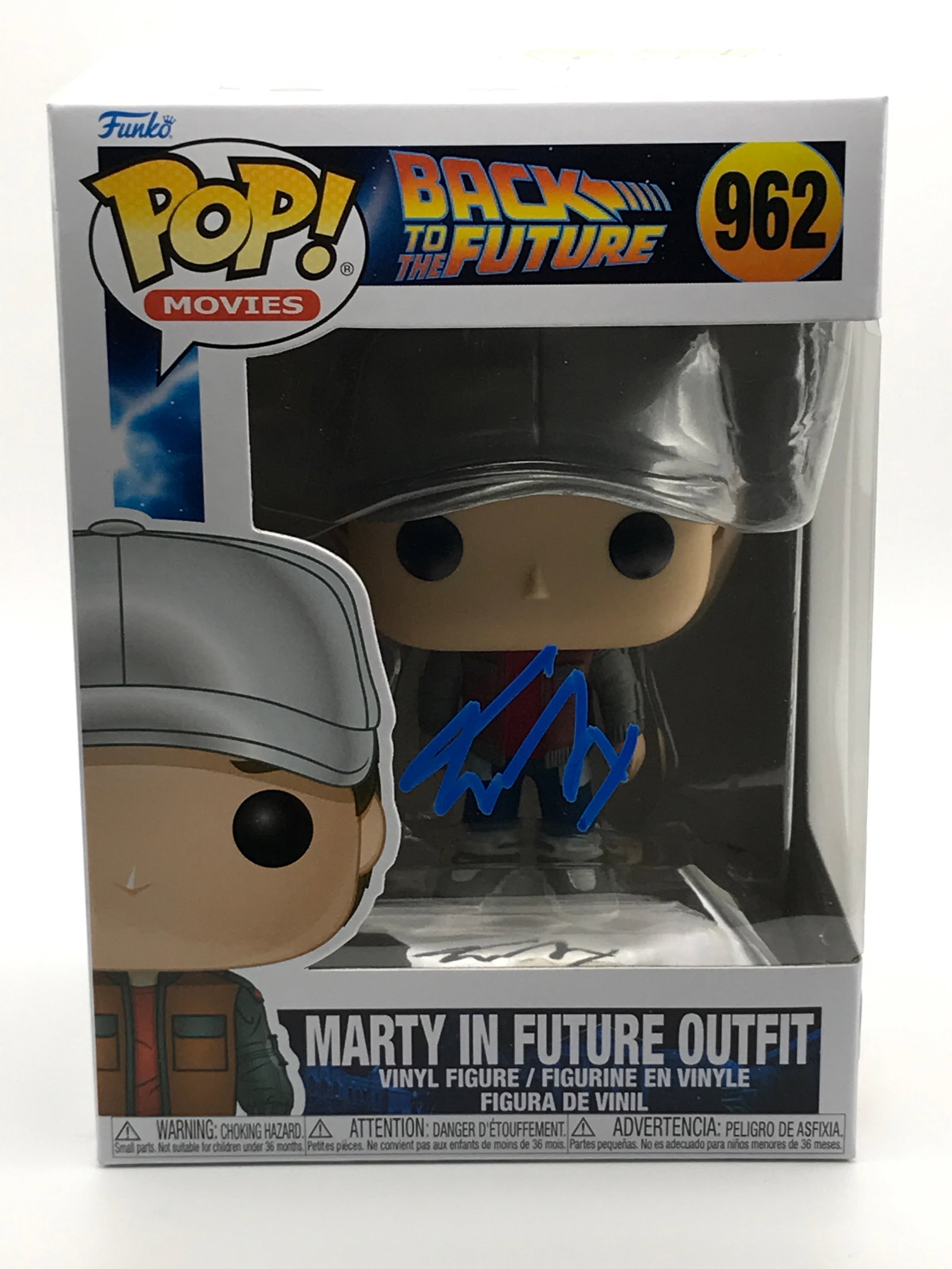 MICHAEL J FOX SIGNED BACK TO THE FUTURE FUNKO POP - WWOC COA: Prices are in Canadian dollars