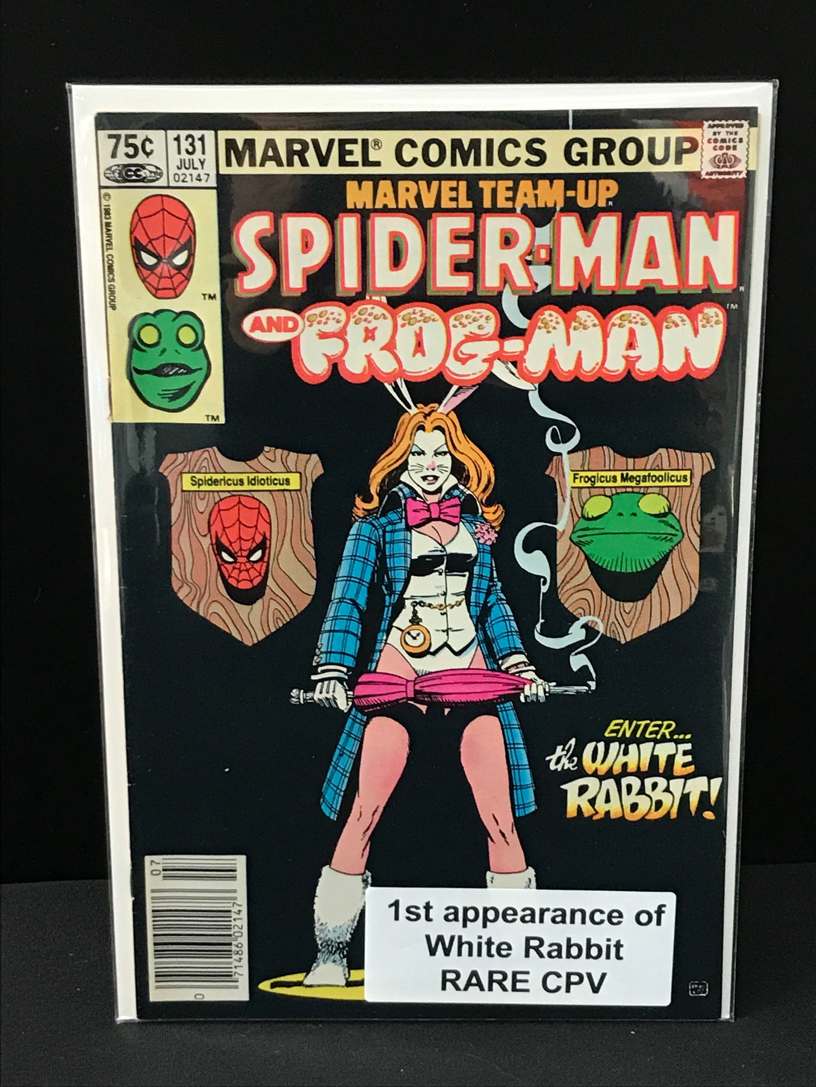 MARVEL TEAM UP #131 1ST APPEARANCE OF WHITE RABBIT - MARVEL COMICS (1 of 1)