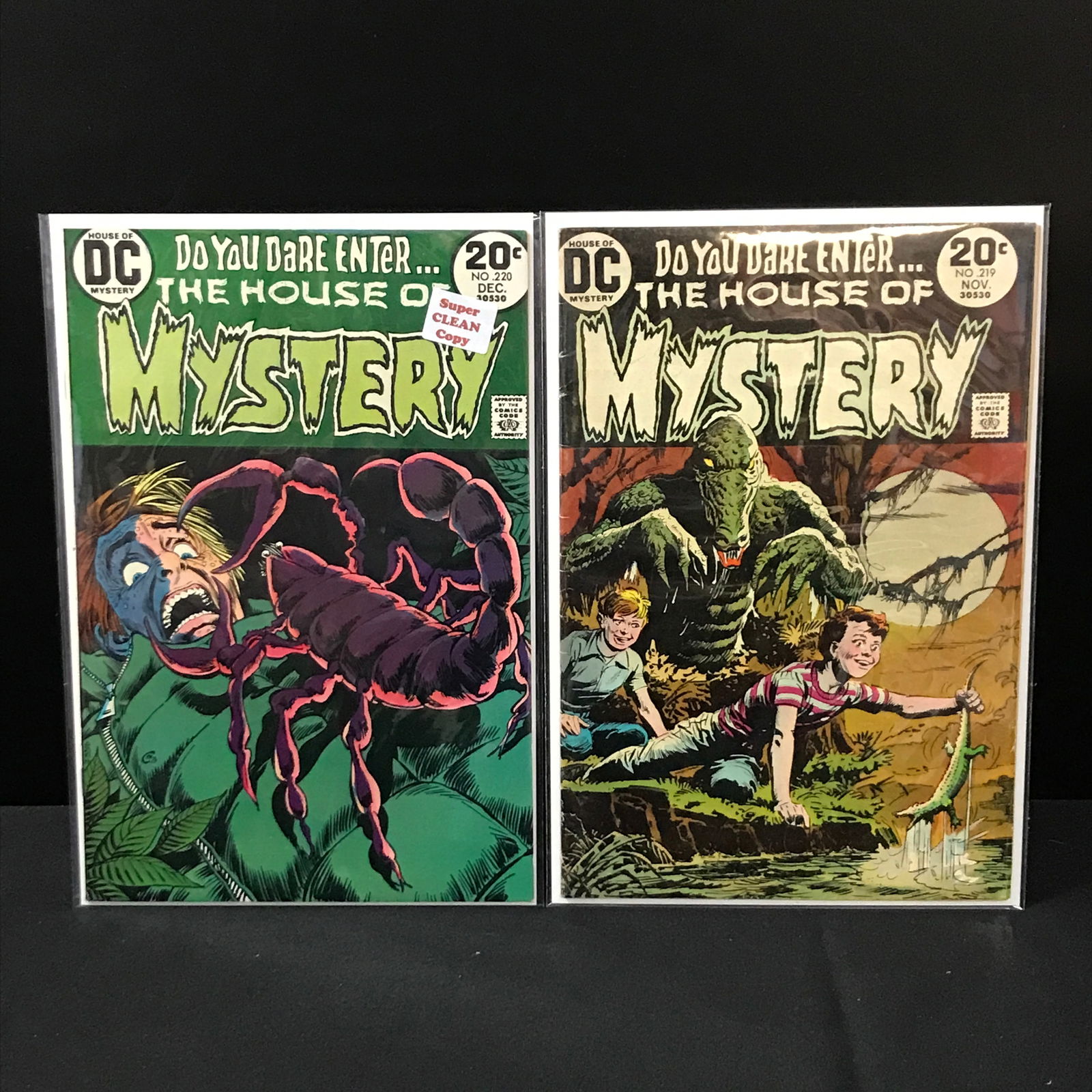 LOT OF 2 HOUSE OF MYSTERY COMICS #219-220 - DC COMICS (1 of 1)