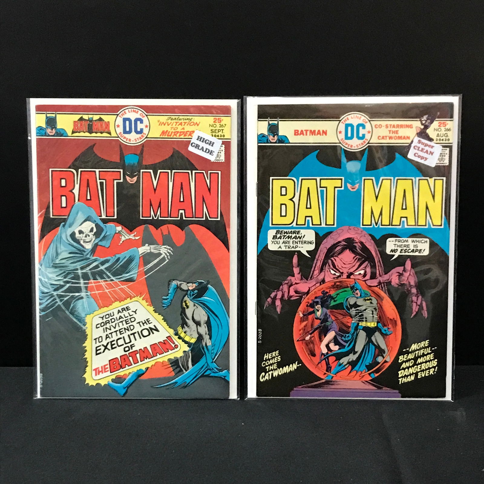 LOT OF 2 BATMAN COMICS #266-267 - DC COMICS (1 of 1)