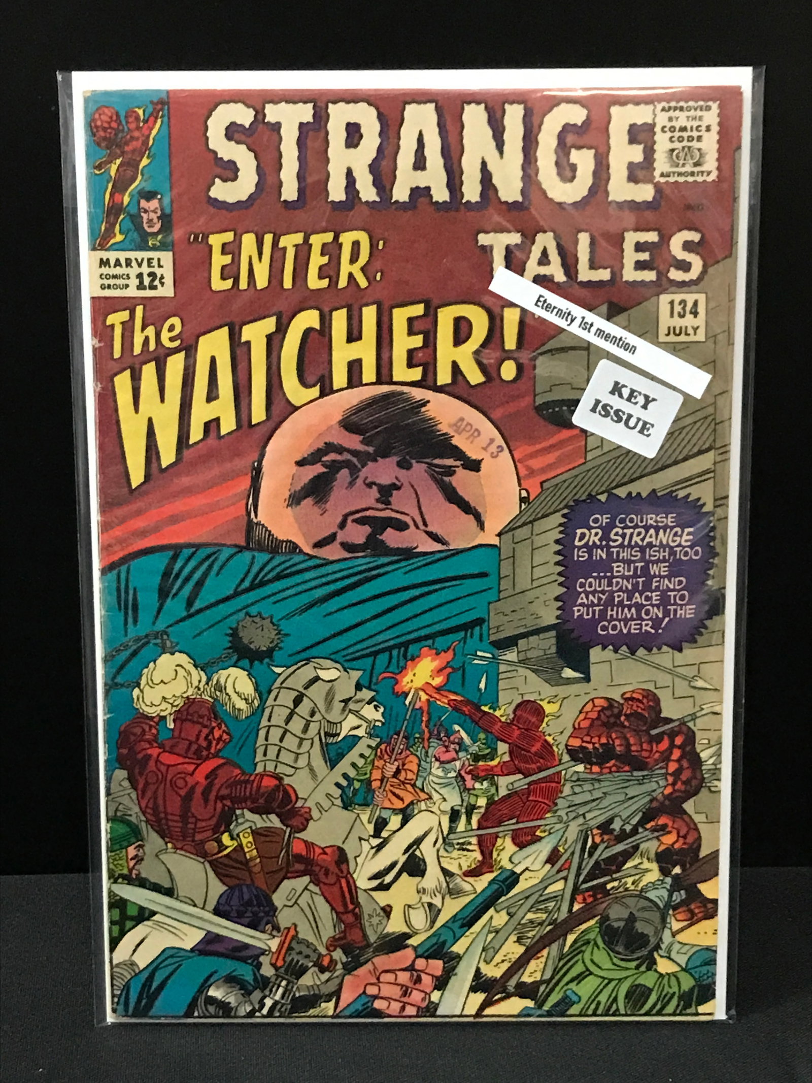 STRANGE TALES #134 1ST ETERNITY MENTION - MARVEL COMICS: Prices are in Canadian dollars