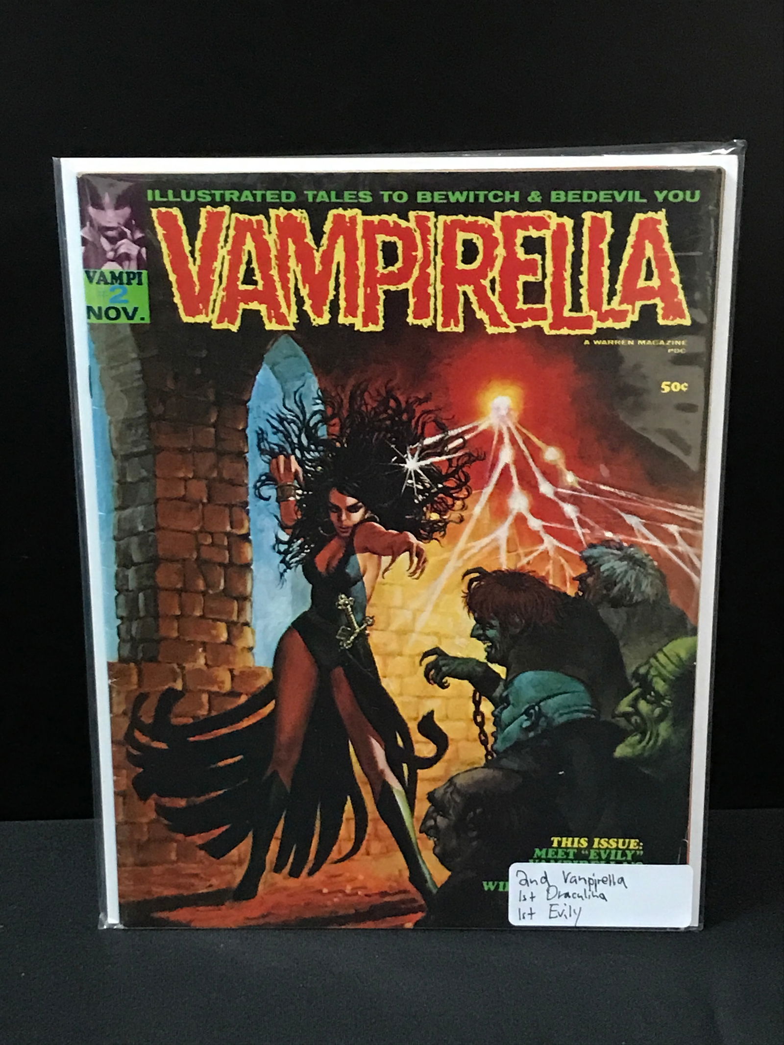 VAMPIRELLA #2 - WARREN MAGAZINE (1 of 1)