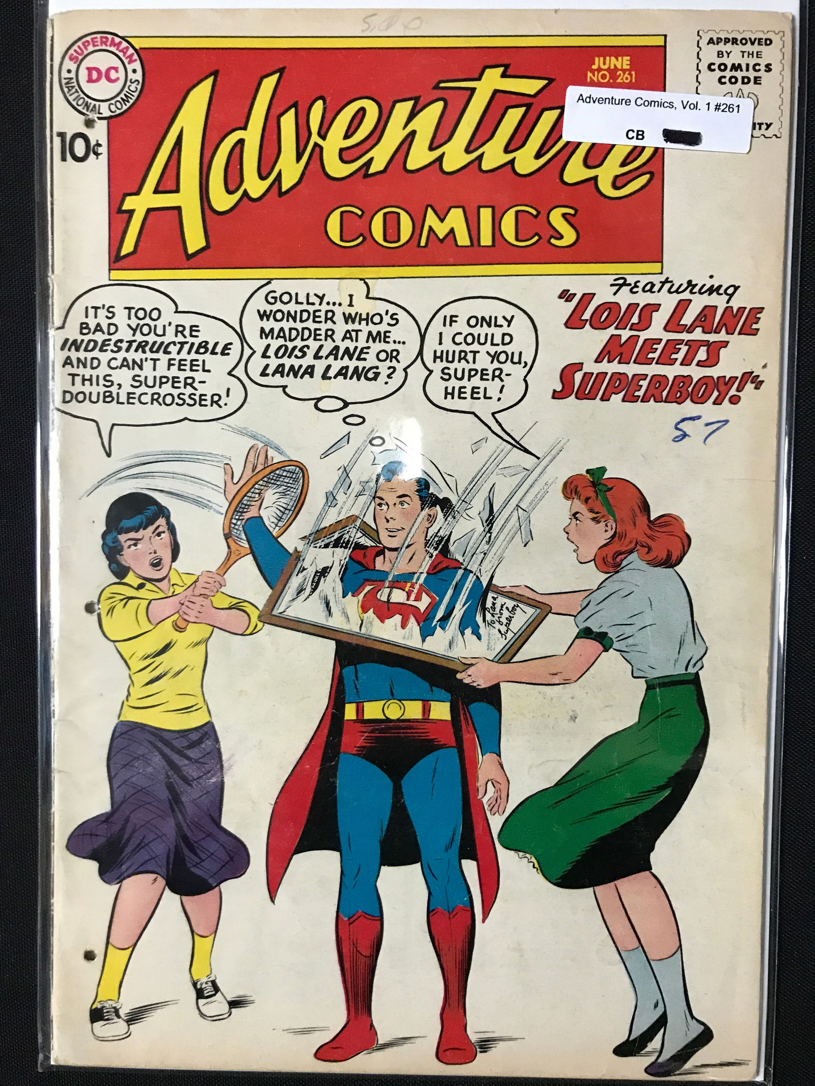 ADVENTURE COMICS #261 - DC COMICS: Prices are in Canadian dollars