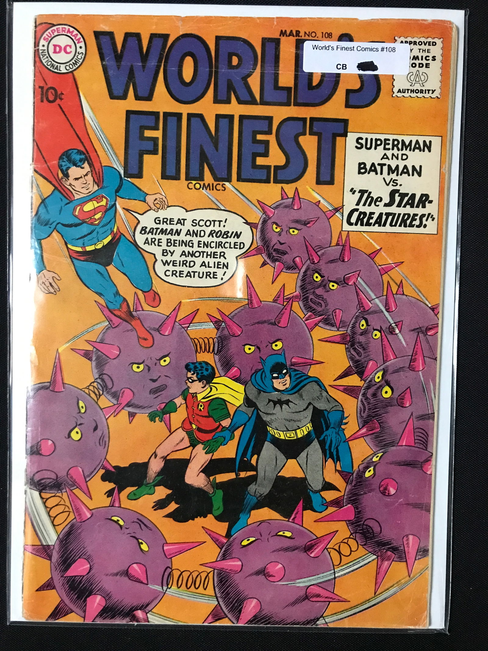 WORLD'S FINEST #108 - DC COMICS (1 of 1)