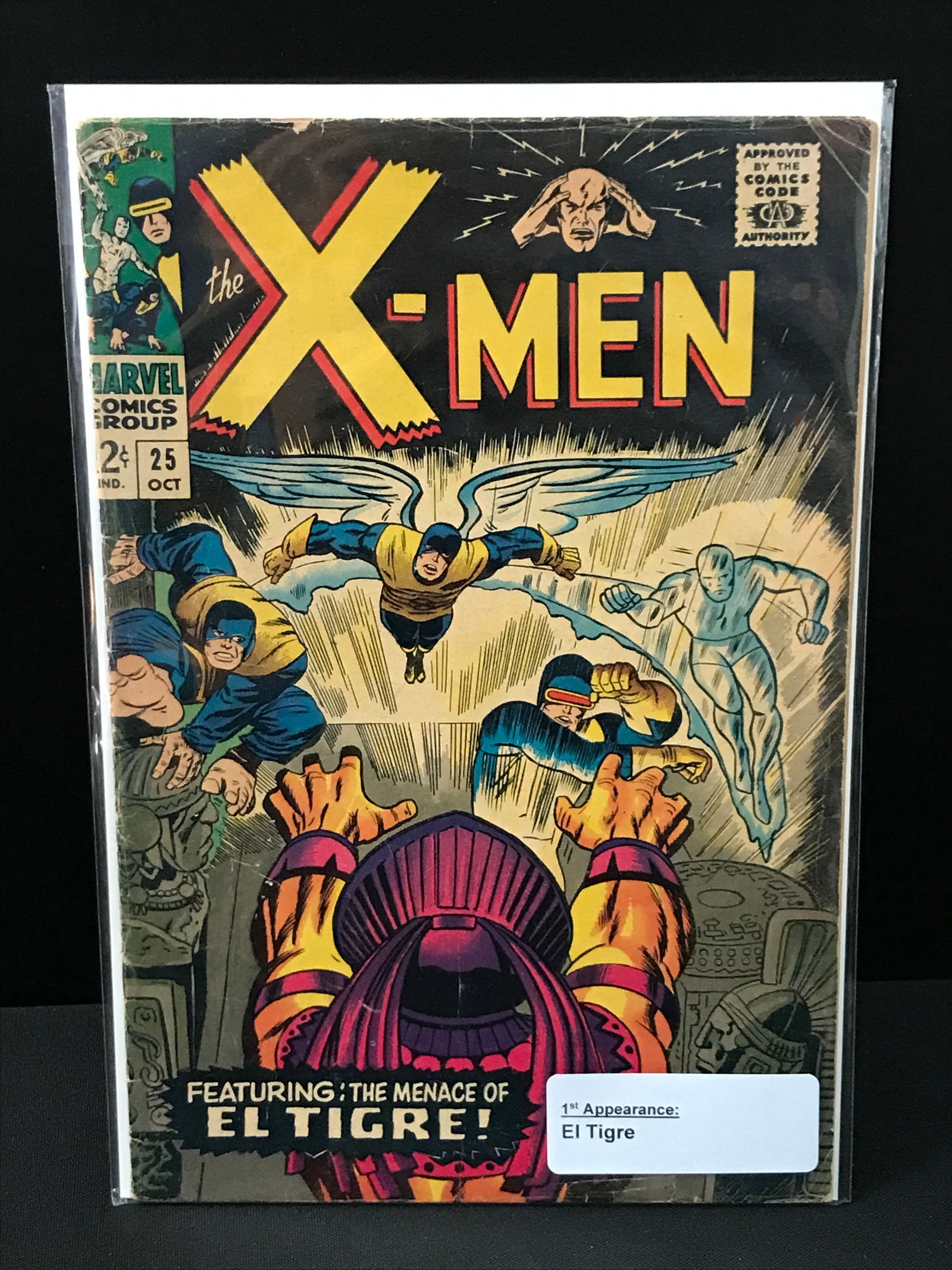 X-MEN #25 1ST APPEARANCE OF EL TIGRE - MARVEL COMICS (1 of 1)