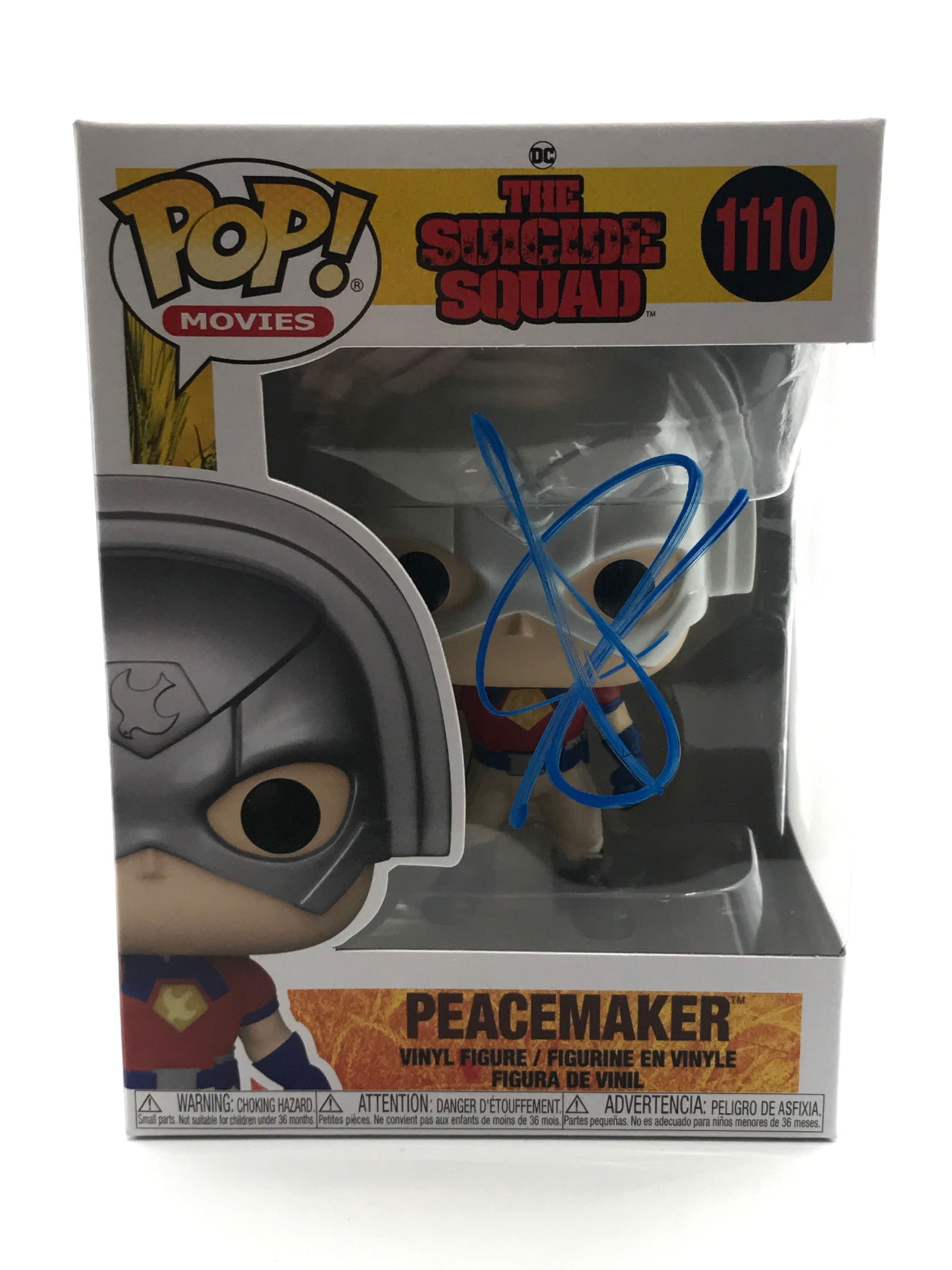 JOHN CENA SIGNED PEACEMAKER FUNKO POP - WWOC COA (1 of 2)