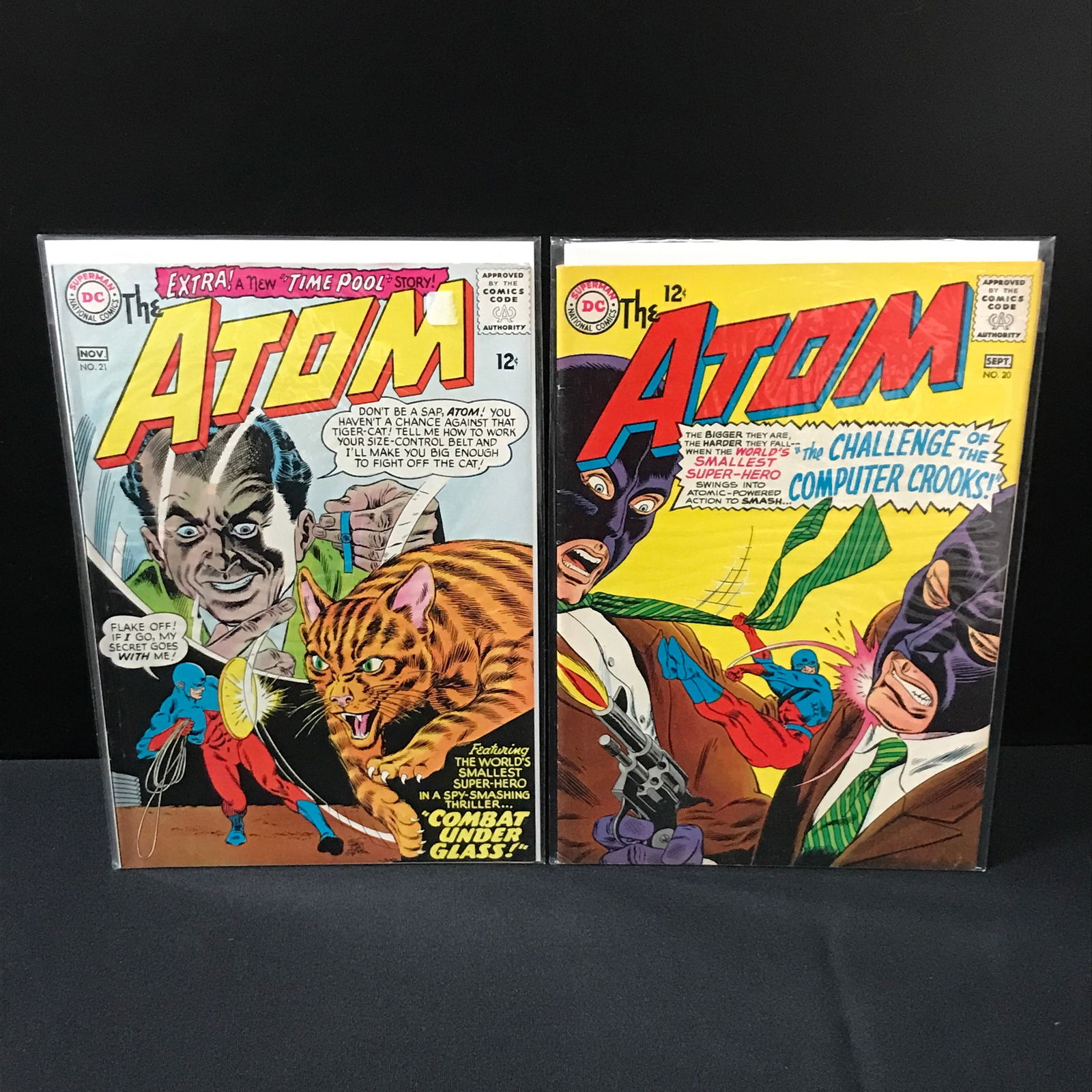 LOT OF 2 THE ATOM COMICS #20-21 - DC COMICS: Prices are in Canadian dollars