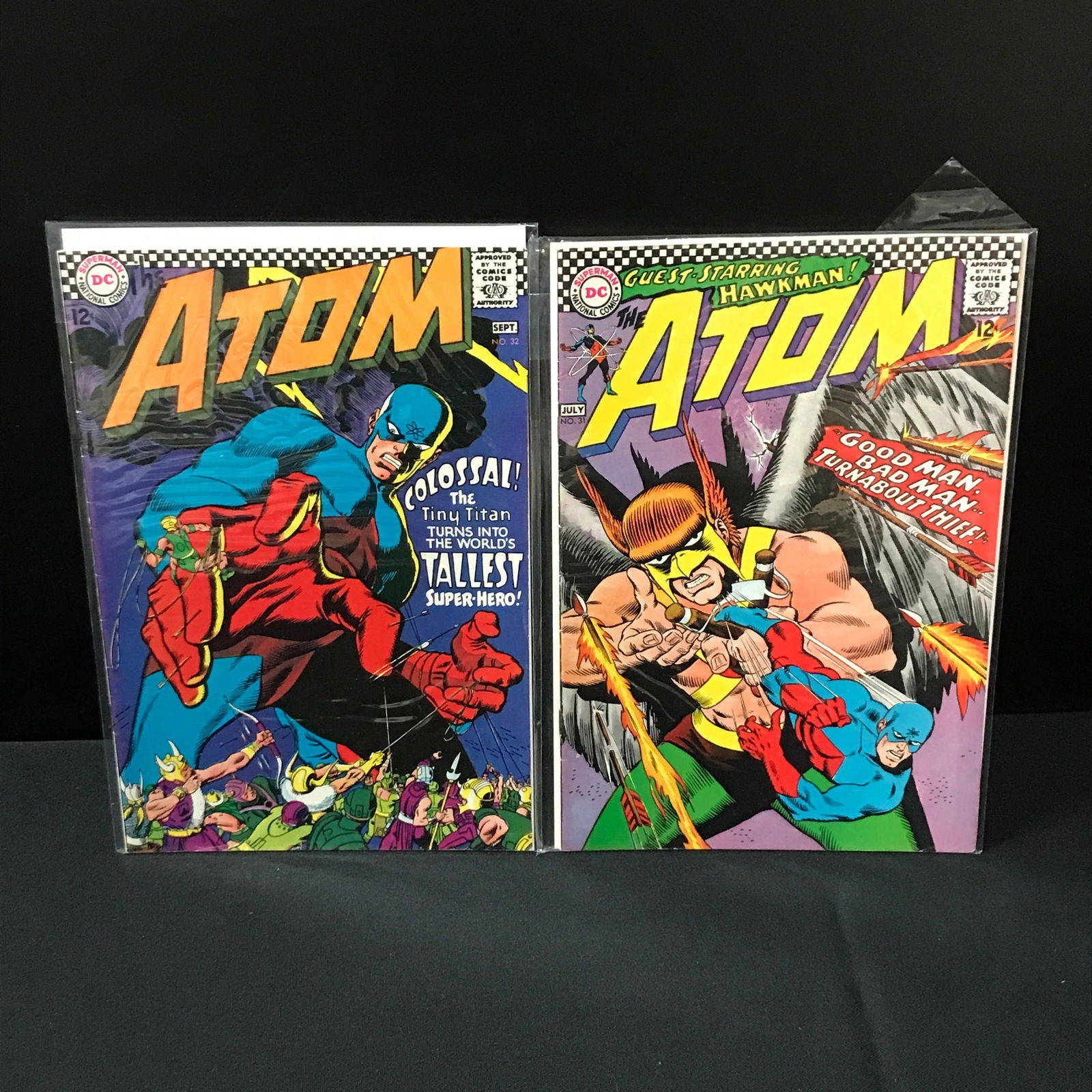 LOT OF 2 THE ATOM COMICS #31-32 - DC COMICS (1 of 1)