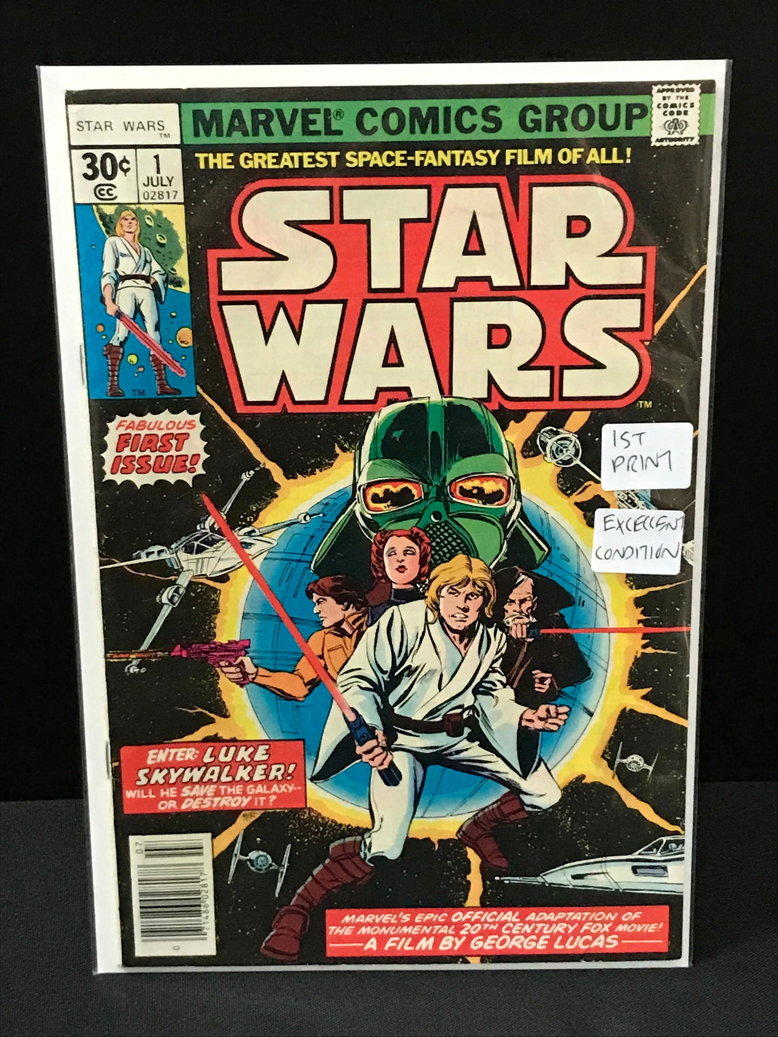STAR WARS #1 1ST PRINT - MARVEL COMICS (1 of 1)