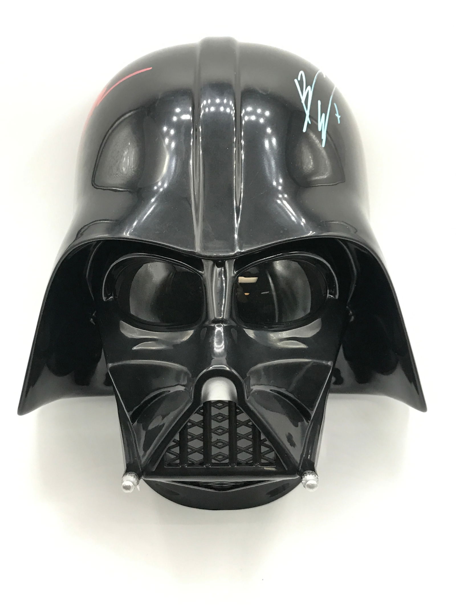 HAYDEN CHRISTENSEN AND EWAN MCGREGOR SIGNED DARTH VADER HELMET - WWOC COA (1 of 3)