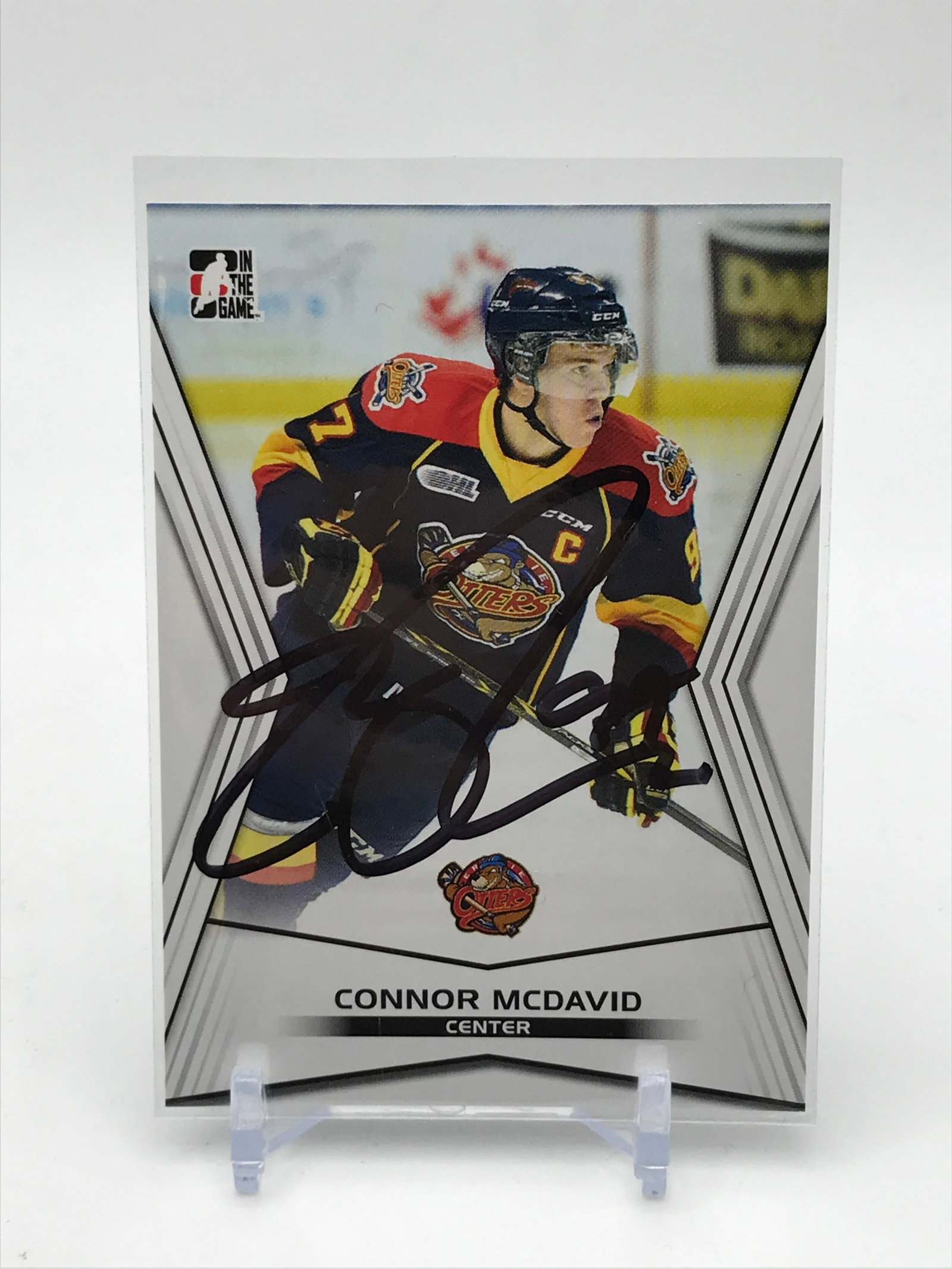 CONNOR BEDARD SIGNED TRADING CARD: Prices are in Canadian dollars