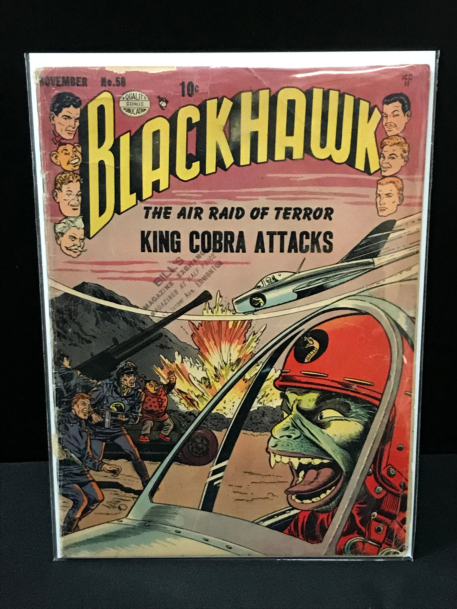 BLACKHAWK #58 - QUALITY COMICS (1 of 1)