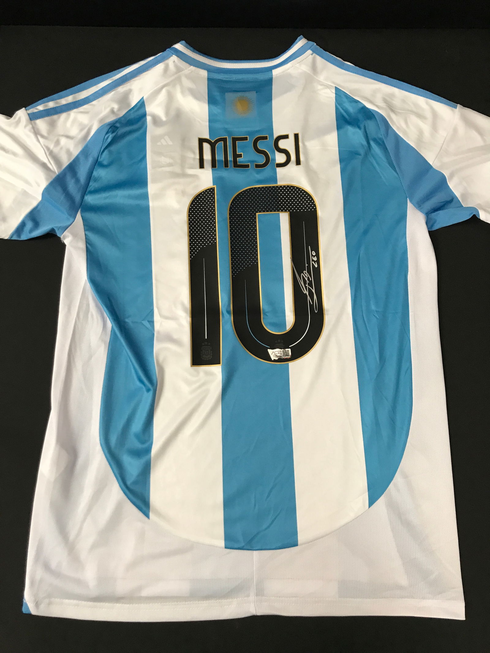 LIONEL MESSI SIGNED JERSEY - ACE COA (1 of 3)