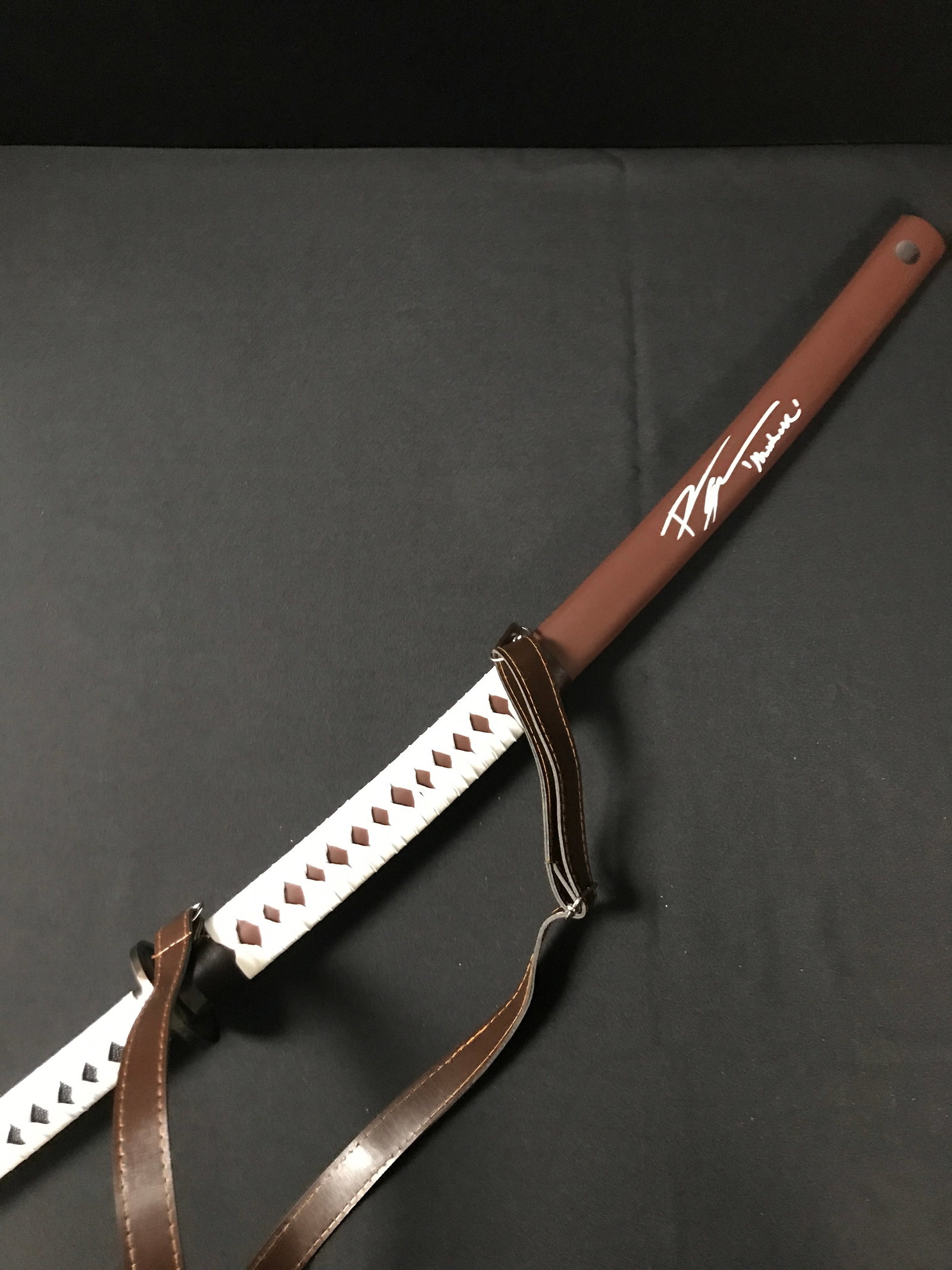 DANAI GUERRERA SIGNED MICHONE WALKING DEAD SAMURAI SWORD: Prices are in Canadian dollars