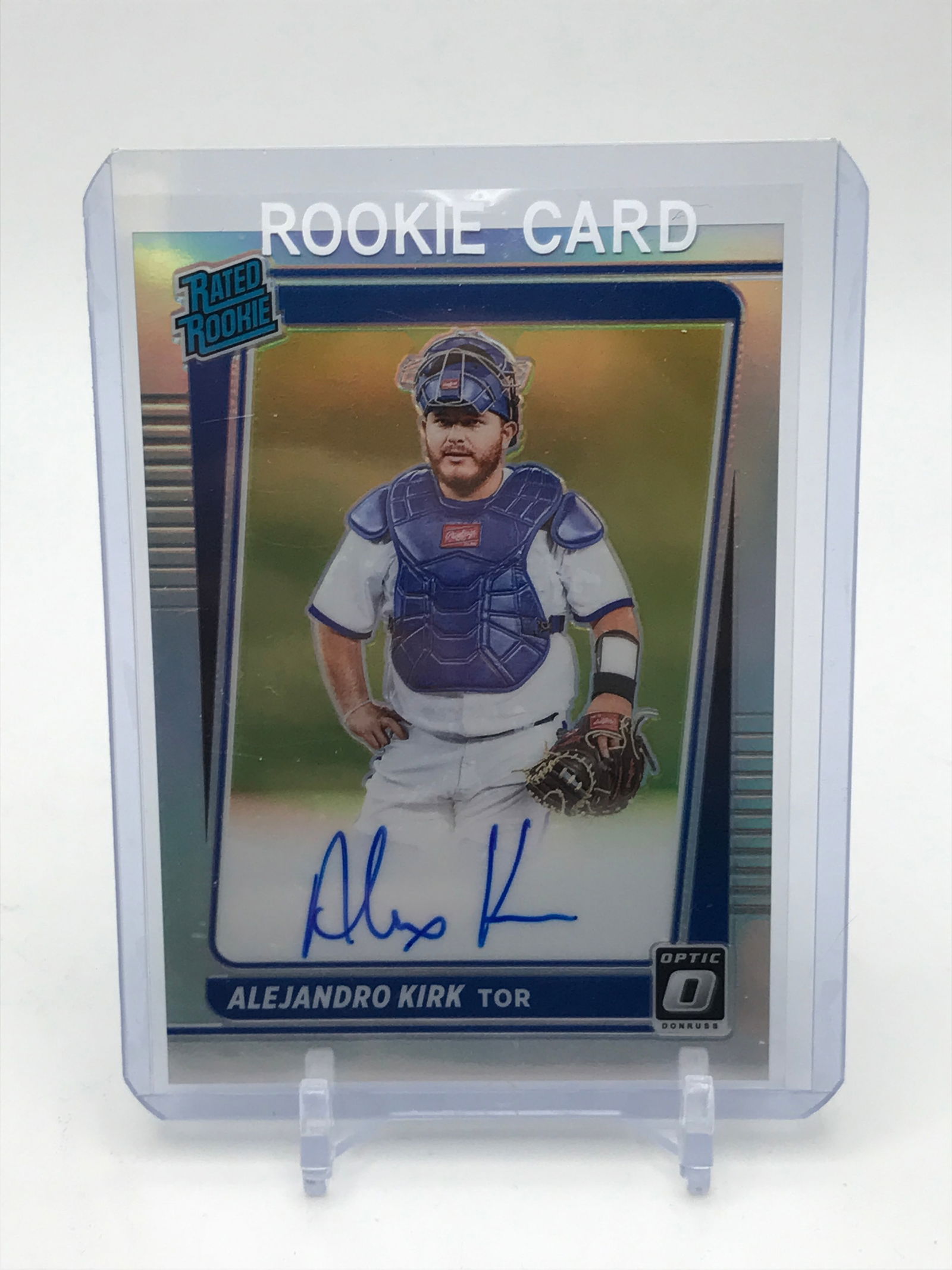 PANINI ALEJANDRO KIRK SIGNED TRADING CARD - PANINI COA (1 of 2)