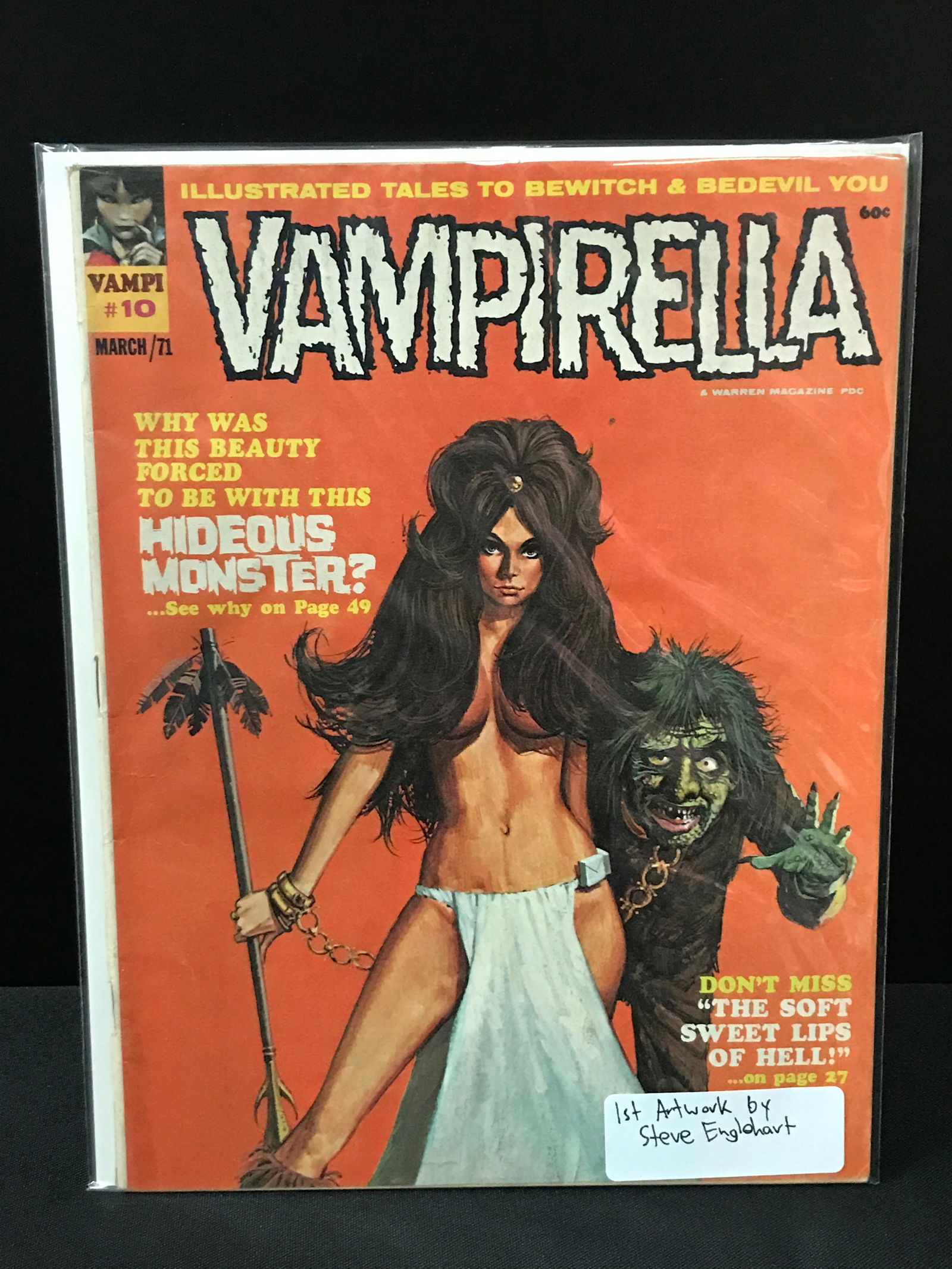 A WARREN MAGAZINE NO.10 VAMPIRELLA (1 of 1)