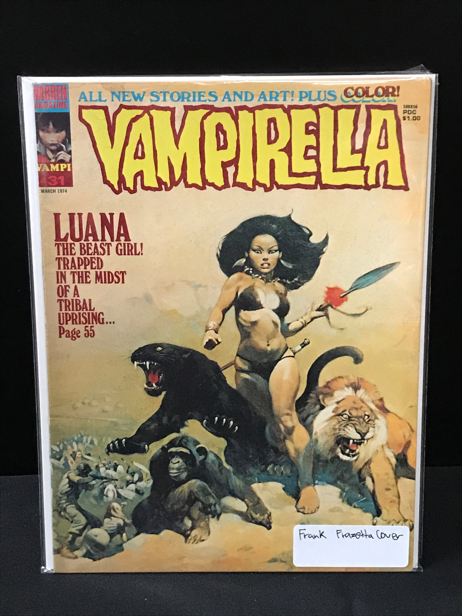 A WARREN MAGAZINE NO.31 VAMPIRELLA: Prices are in Canadian dollars