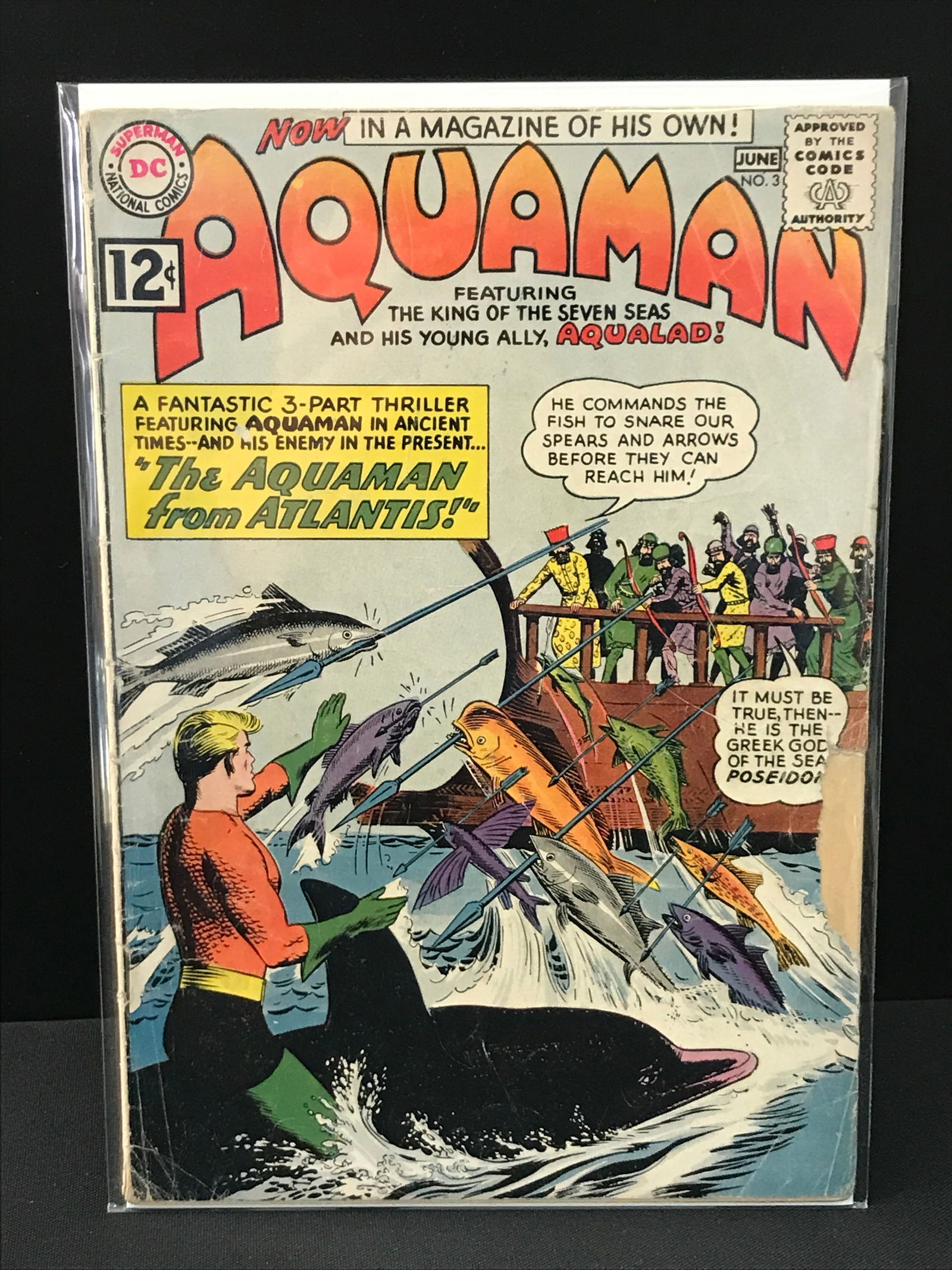 DC COMICS NO.3 AQUAMAN: Prices are in Canadian dollars