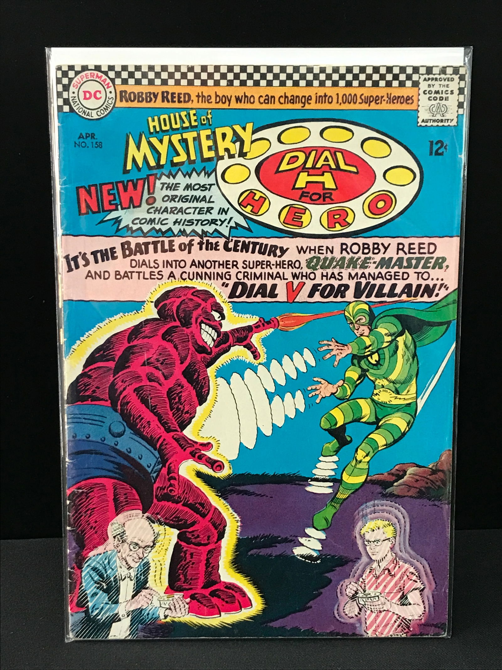 DC COMICS NO.158 HOUSE OF MYSTERY DIAL A HERO: Prices are in Canadian dollars
