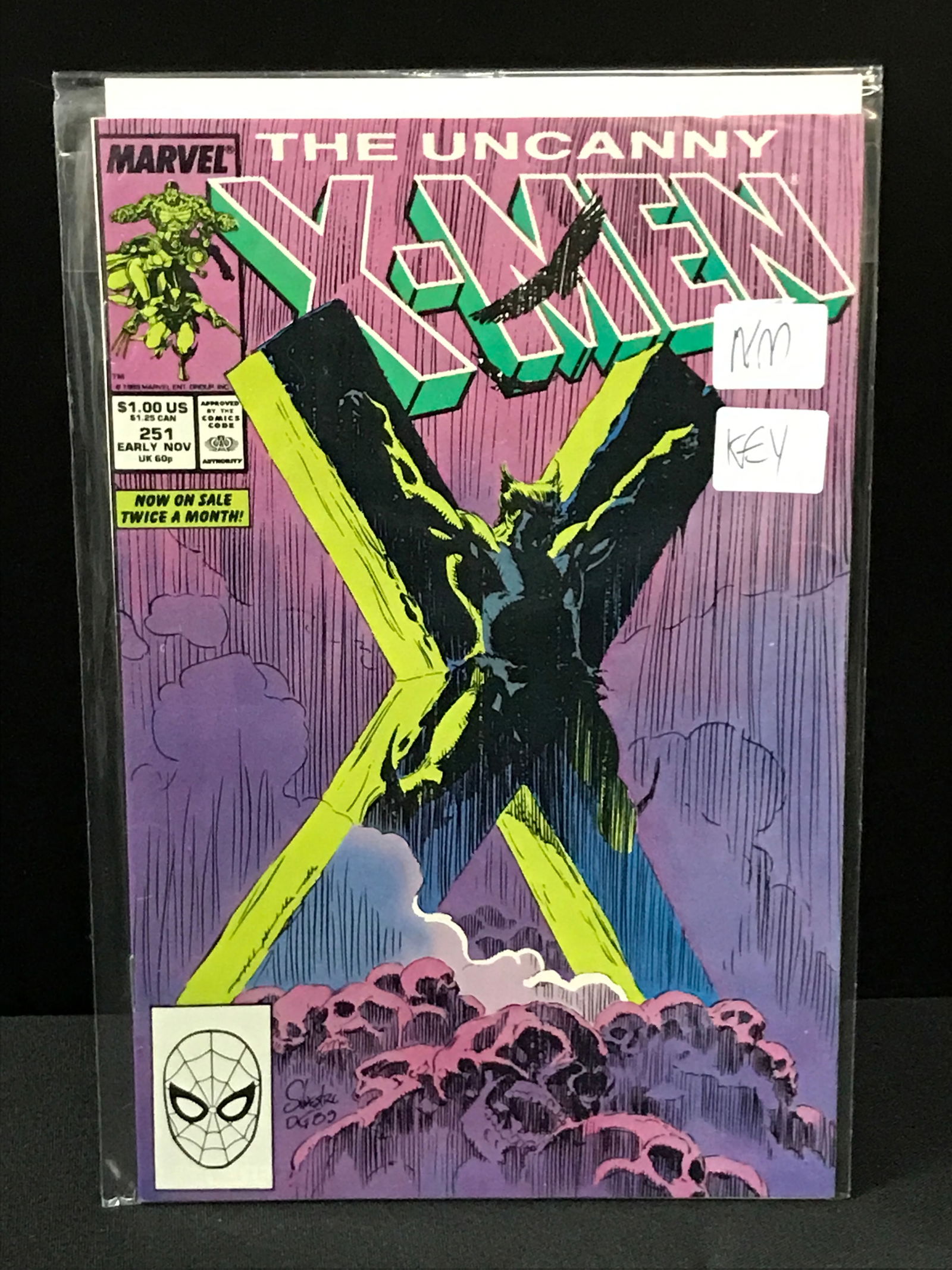 THE UNCANNY X-MEN #251 - MARVEL COMICS: Prices are in Canadian dollars