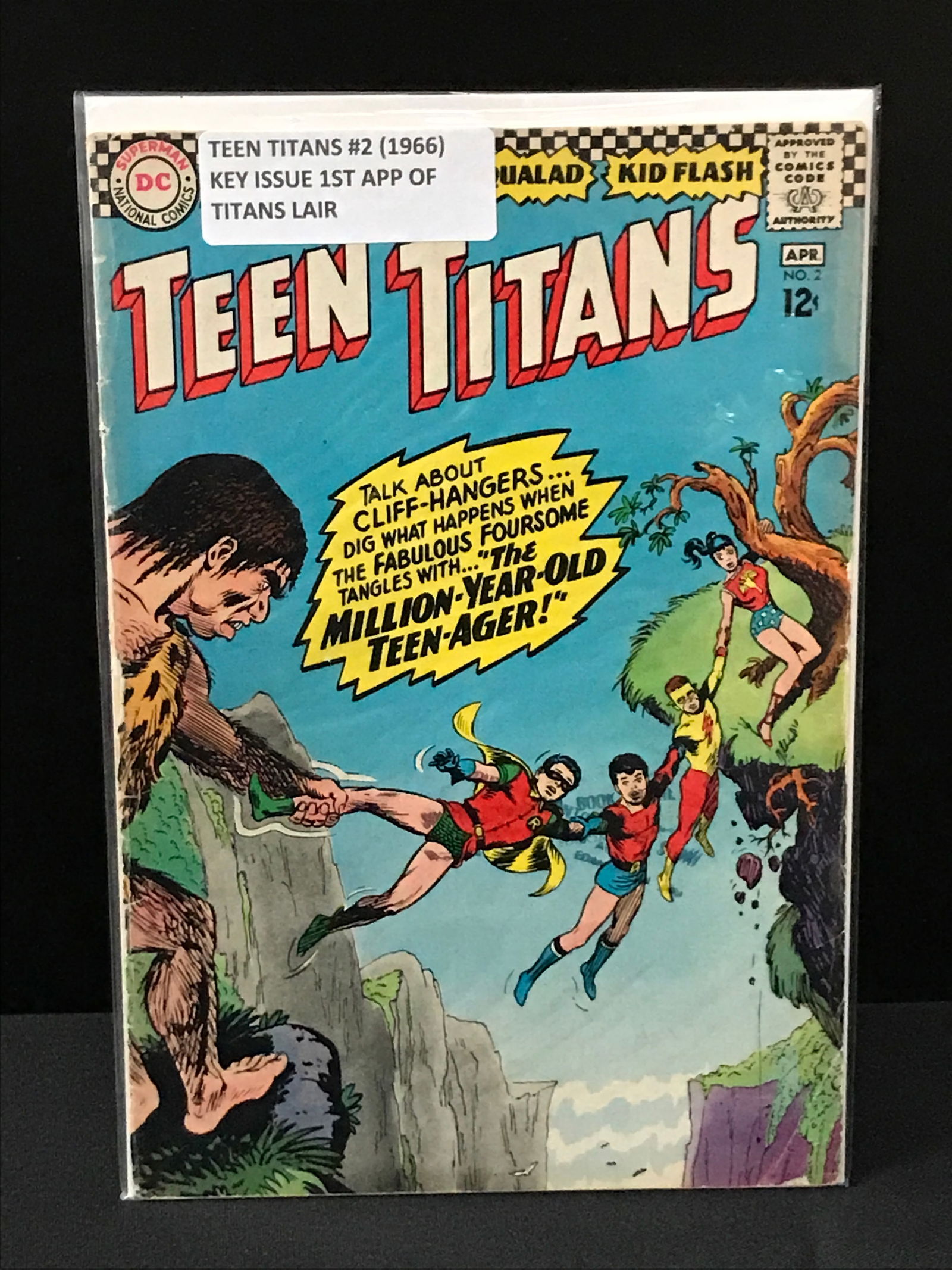 TEEN TITANS #2 1ST APP OF TITANS LAIR - DC COMICS (1 of 1)