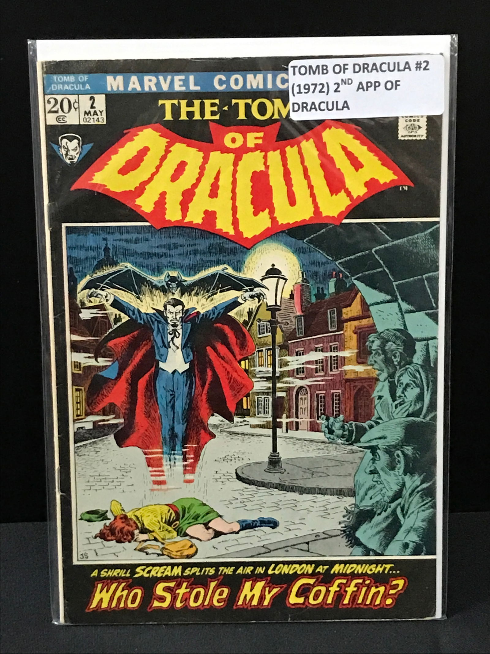 THE TOMB OF DRACULA #2 - MARVEL COMICS: Prices are in Canadian dollars