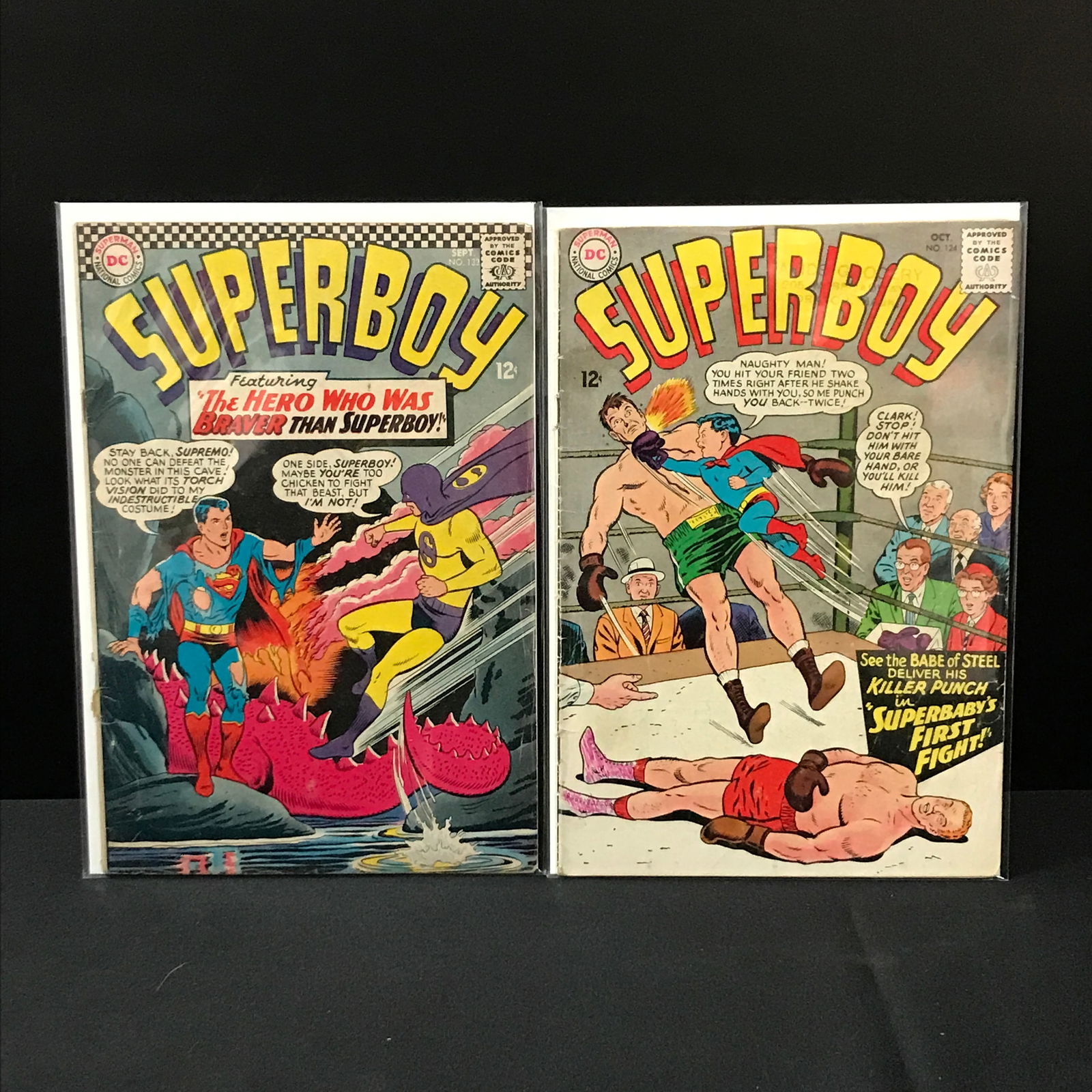 LOT OF 2 SUPERBOY COMICS - DC COMICS (1 of 1)