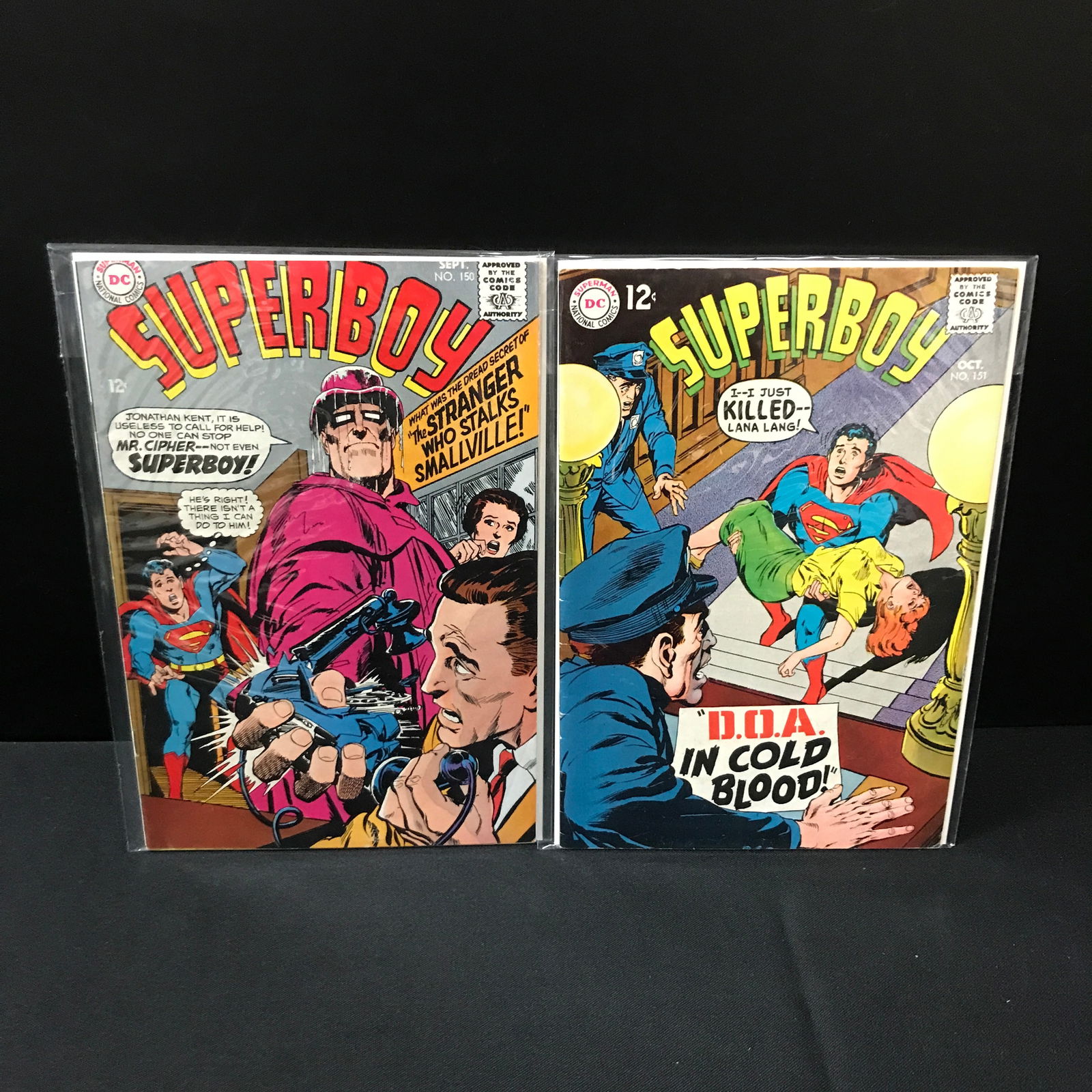 LOT OF 2 SUPERBOY COMICS #150-151 - DC COMICS: Prices are in Canadian dollars