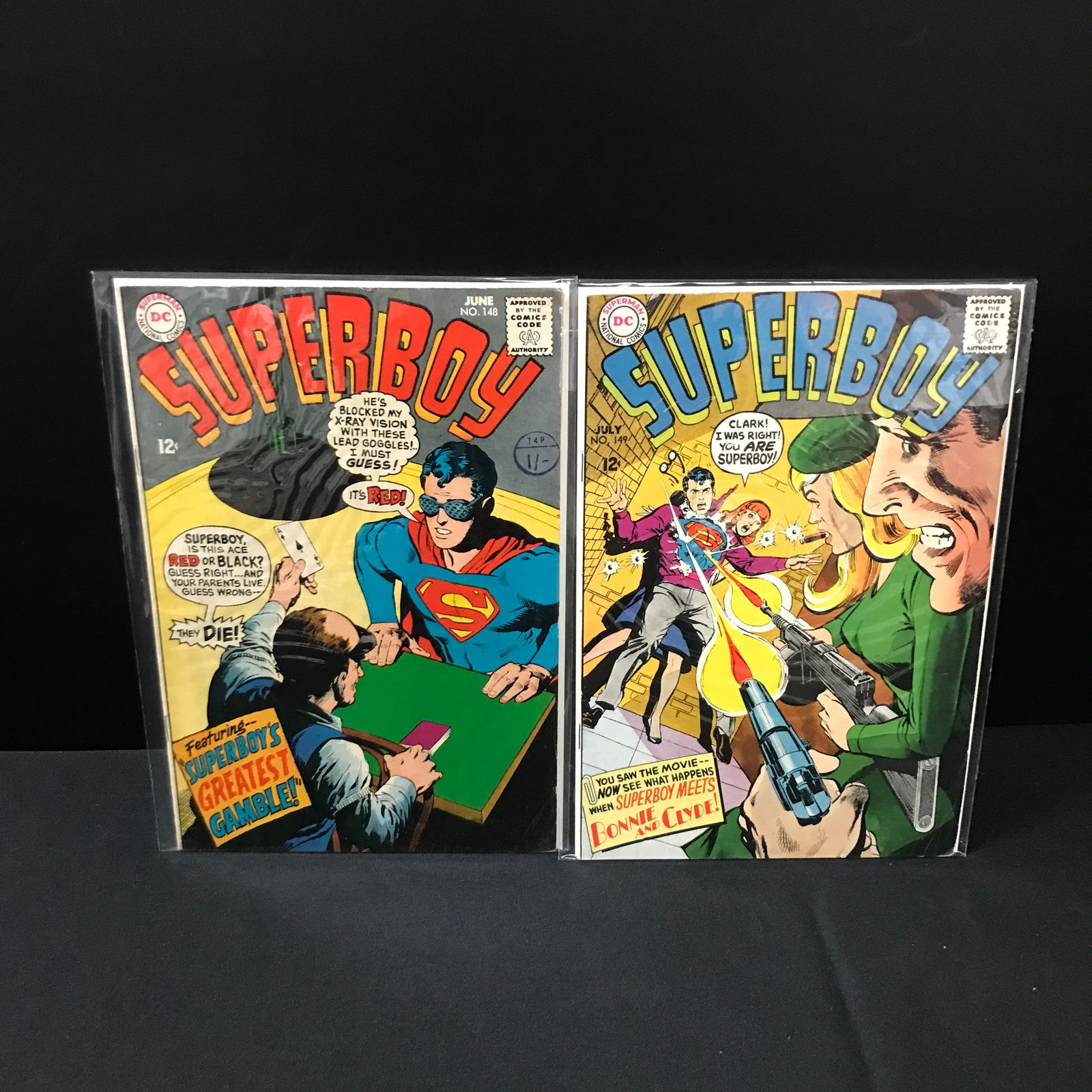LOT OF 2 SUPERBOY COMICS #148-149 - DC COMICS: Prices are in Canadian dollars