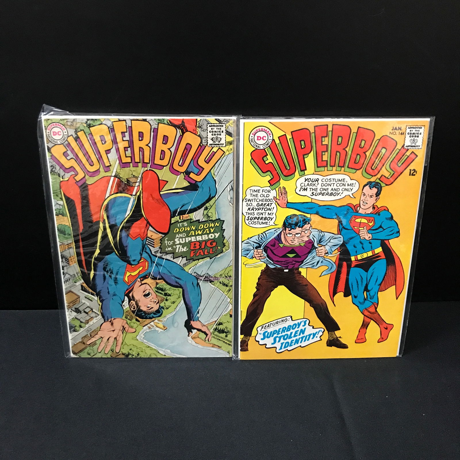 LOT OF 2 SUPERBOY COMICS #143-144 - DC COMICS: Prices are in Canadian dollars