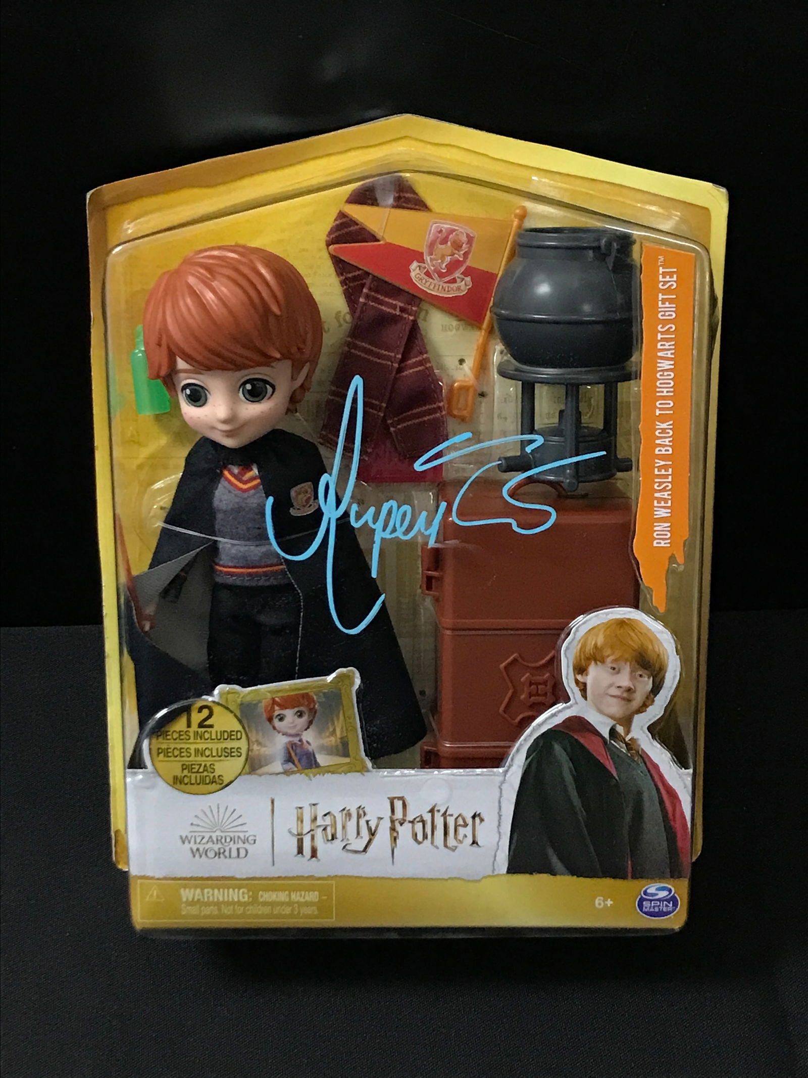 RUPERT GRINT SIGNED RON WEASLEY ACTION FIGURE - KB COA: Prices are in Canadian dollars