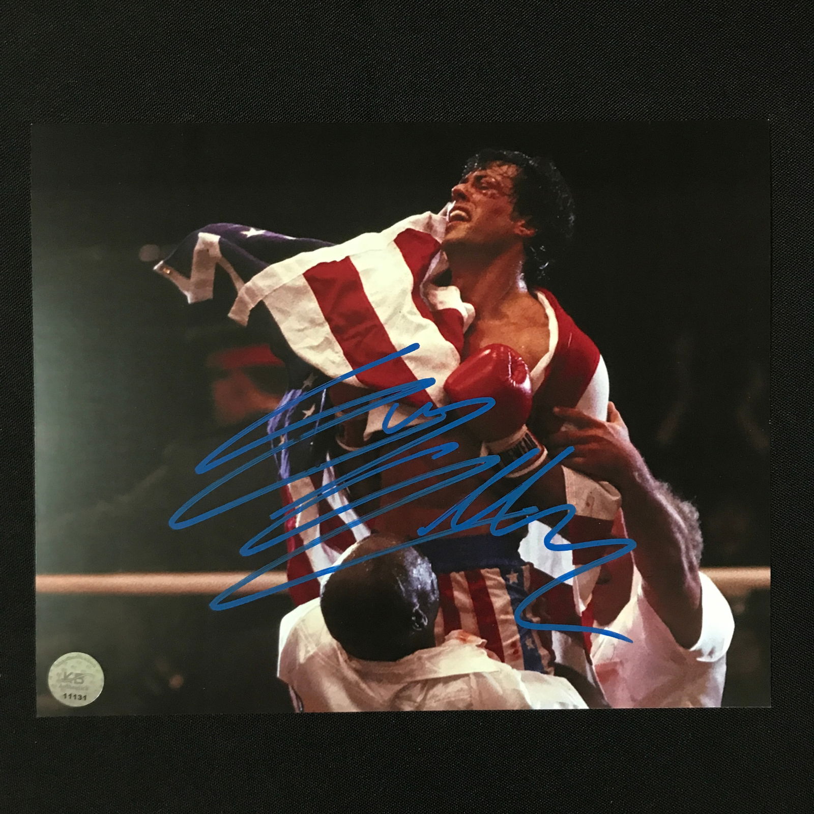 SYLVESTER STALLONE SIGNED ROCKY 8X10 - KB COA (1 of 1)