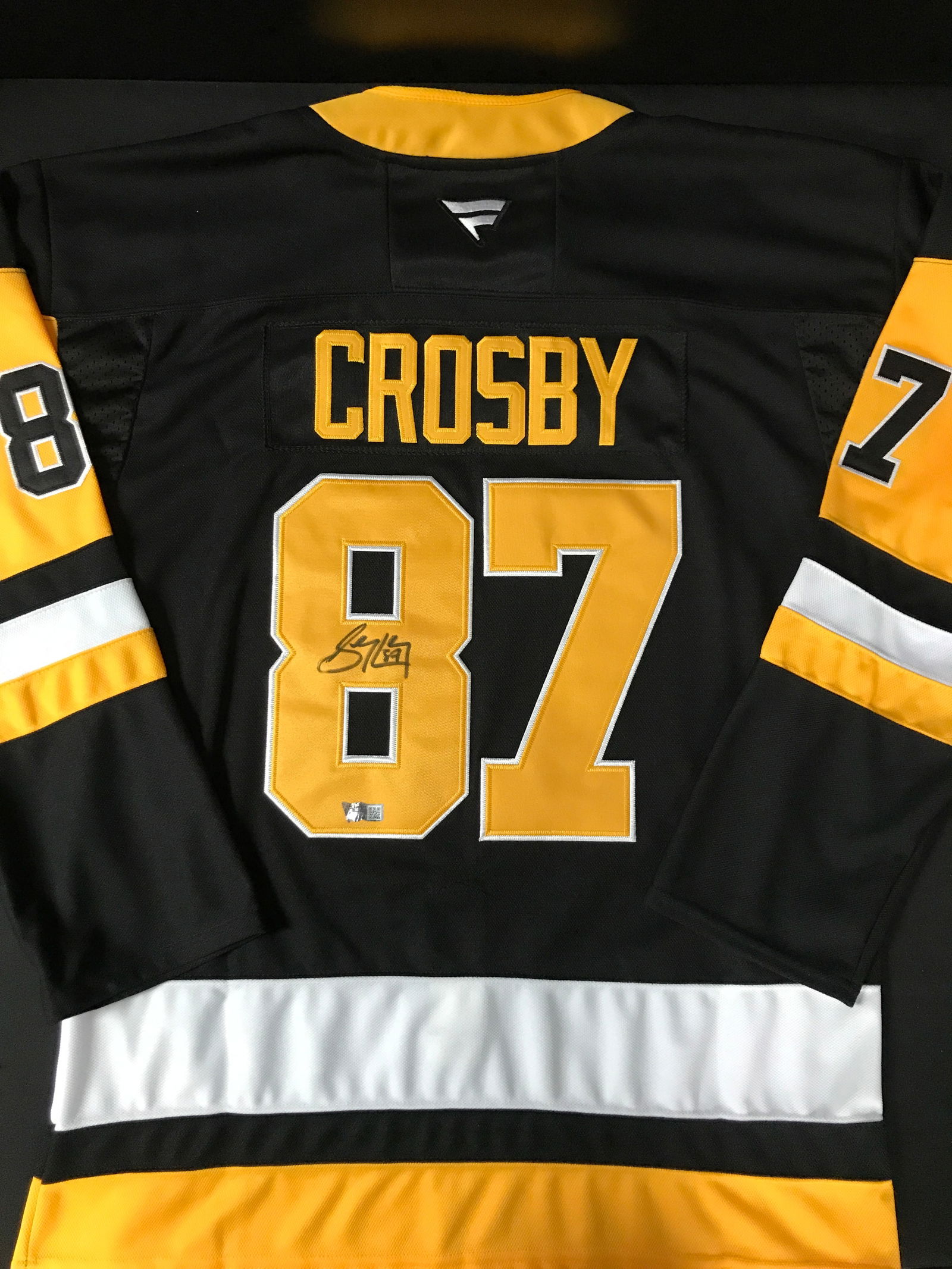 SIDNEY CROSBY SIGNED PITTSBURGH PENGUINS JERSEY - ACE COA (1 of 3)