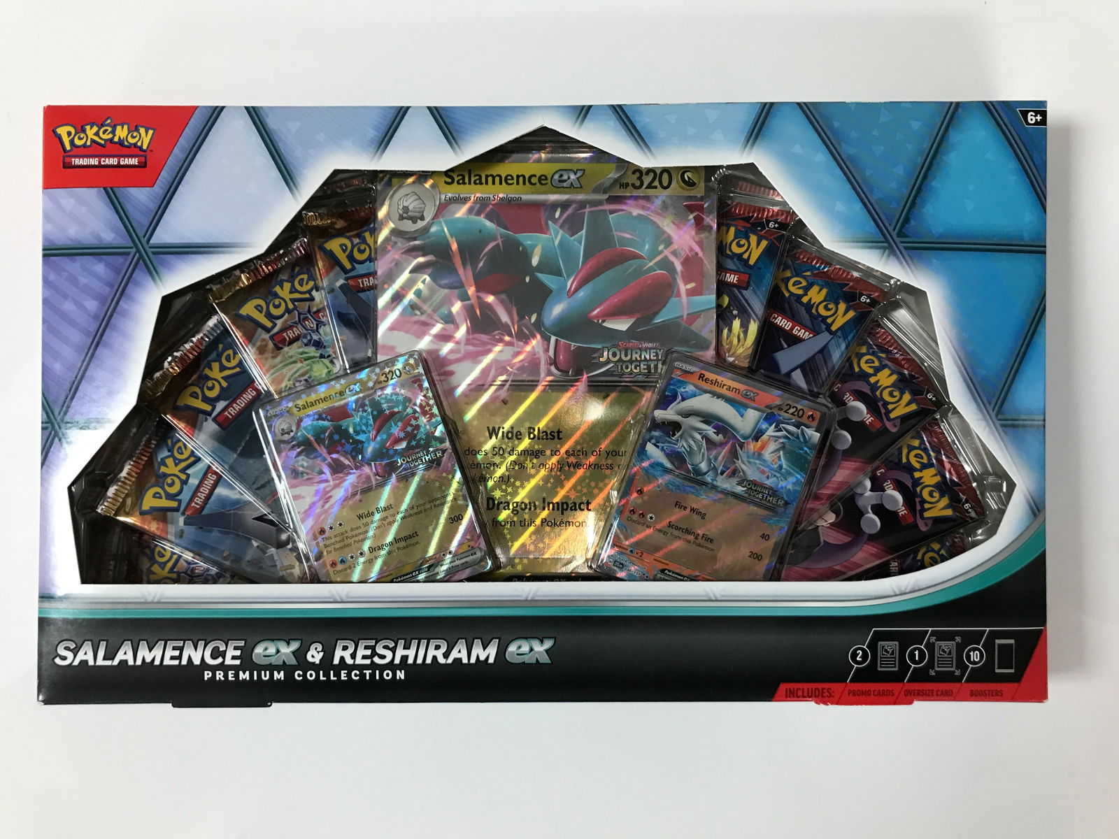 POKEMON TCG SALAMENCE EX & RESHIRAM EX PREMIUM COLLECTION SEALED BOX (1 of 1)