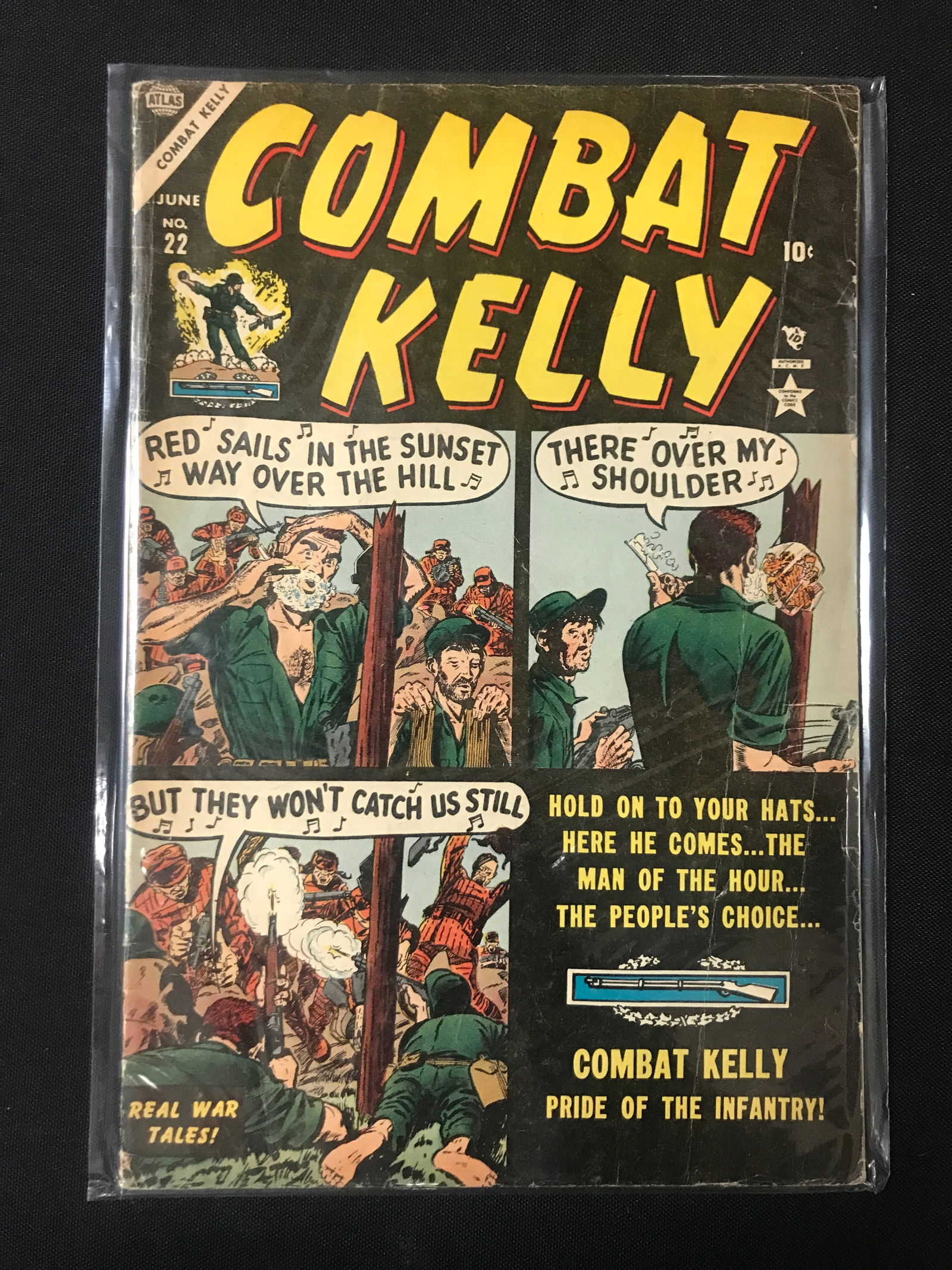 COMBAT KELLY #22 - ATLAS COMICS (1 of 1)