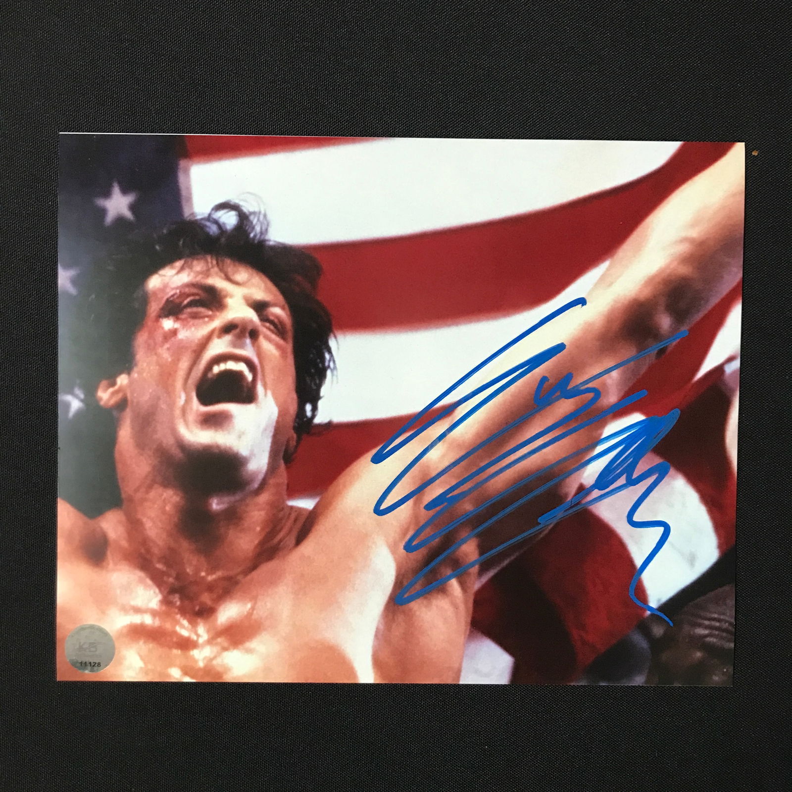 SYLVESTER STALLONE SIGNED ROCKY 8X10 - KB COA (1 of 1)