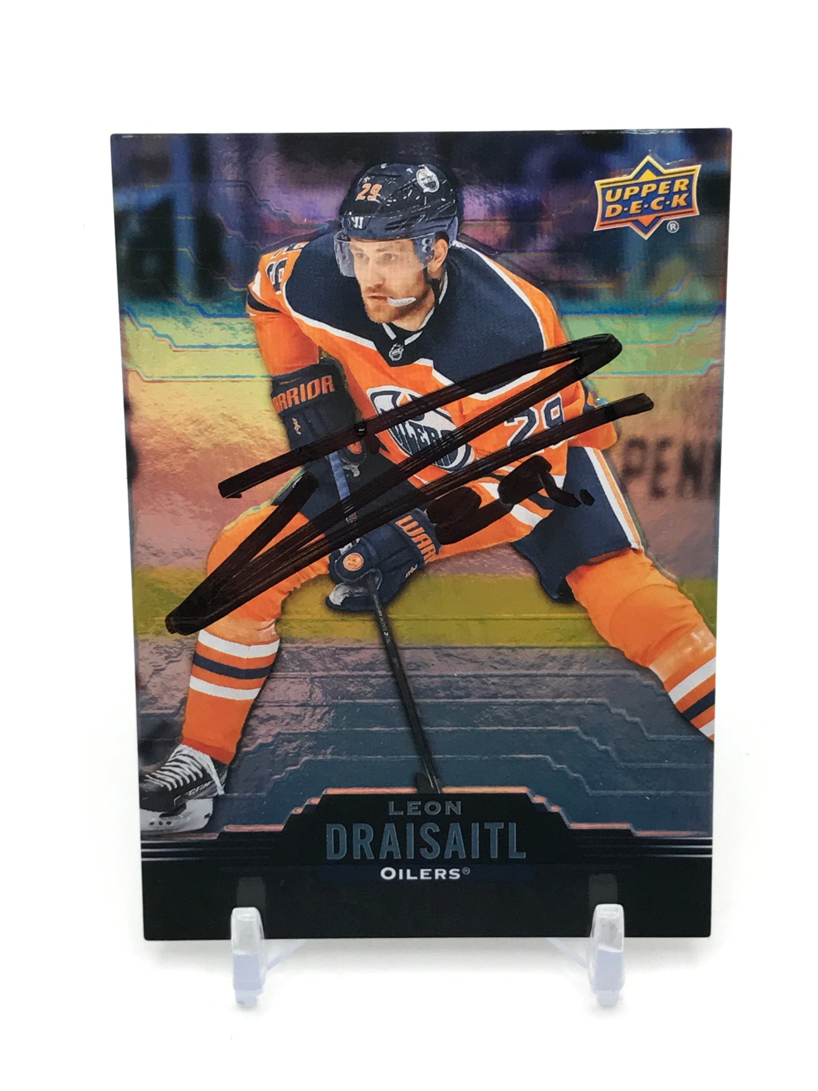 LEON DRAISAITL SIGNED TRADING CARD: Prices are in Canadian dollars