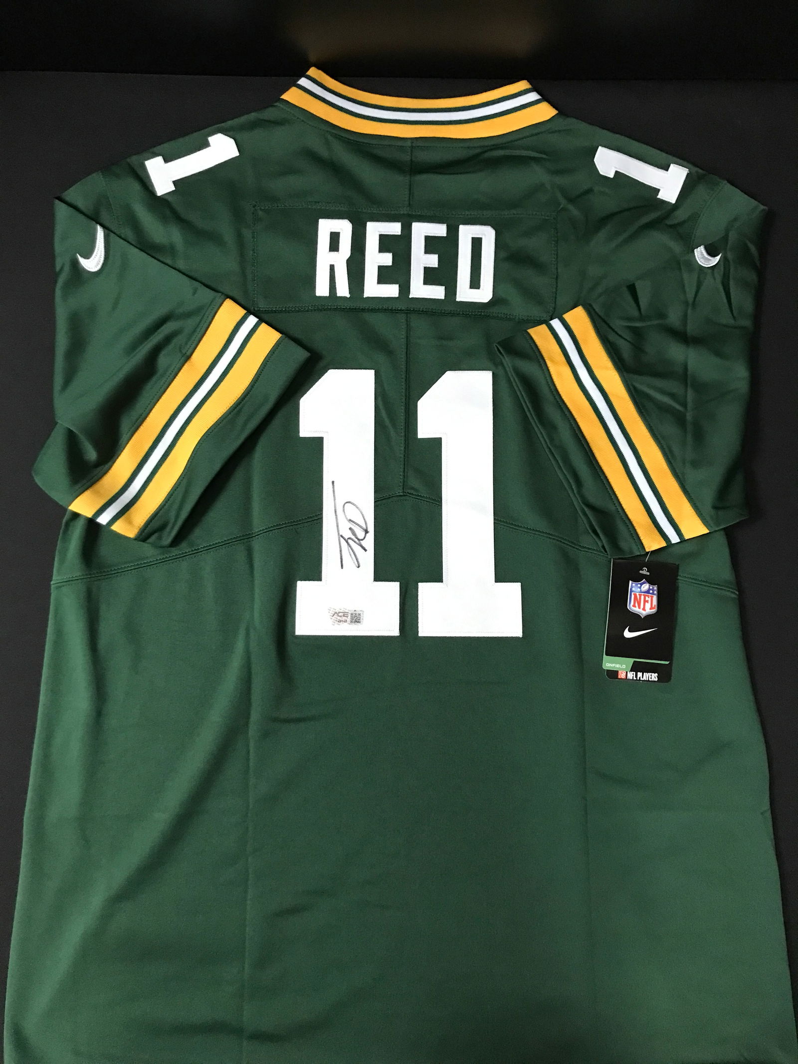 JAYDEN REED SIGNED GREEN BAY PACKERS JERSEY - ACE COA (1 of 3)
