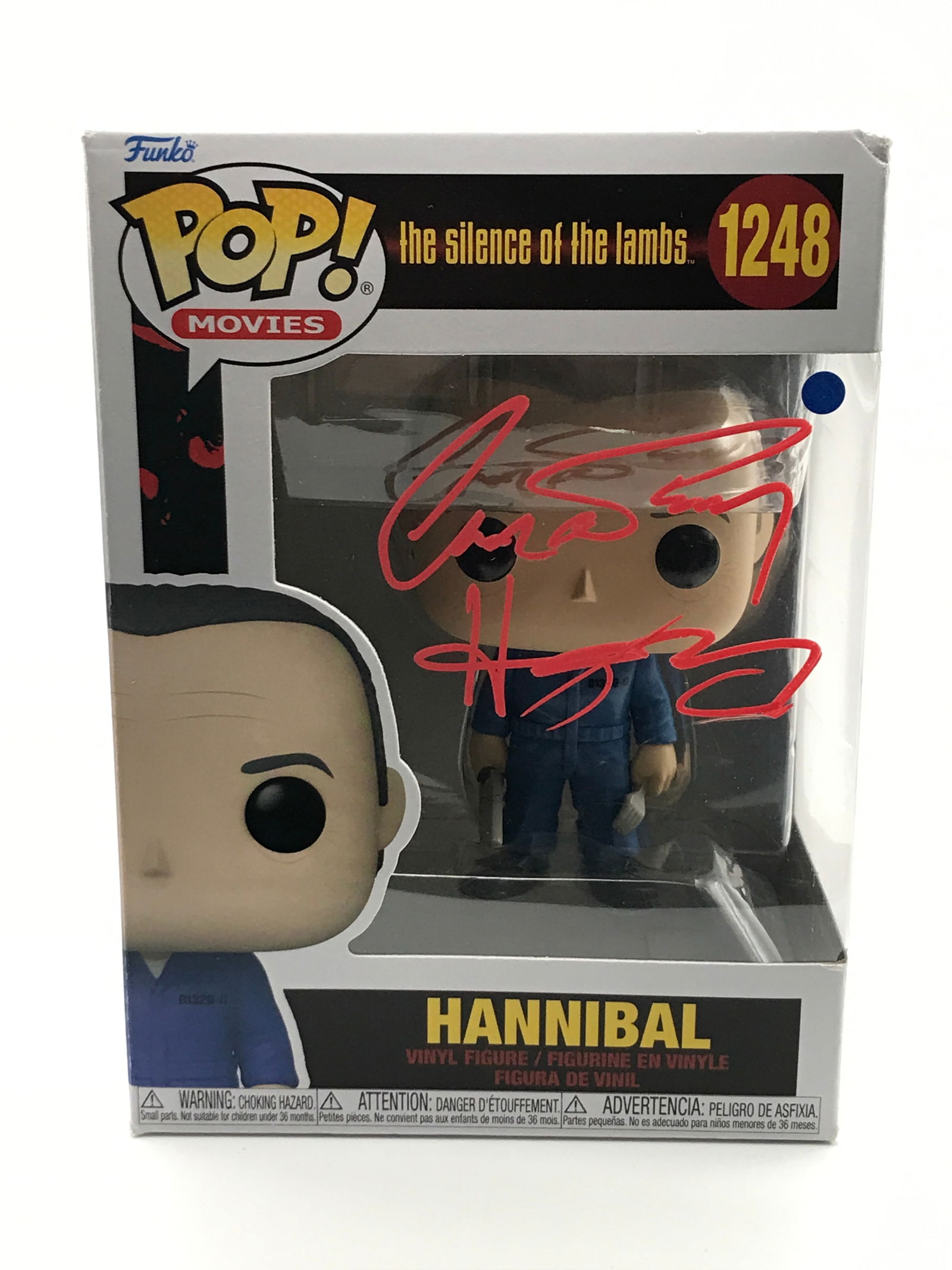 ANTHONY HOPKINS SIGNED HANNIBAL FUNKO POP - KB COA: Prices are in Canadian dollars