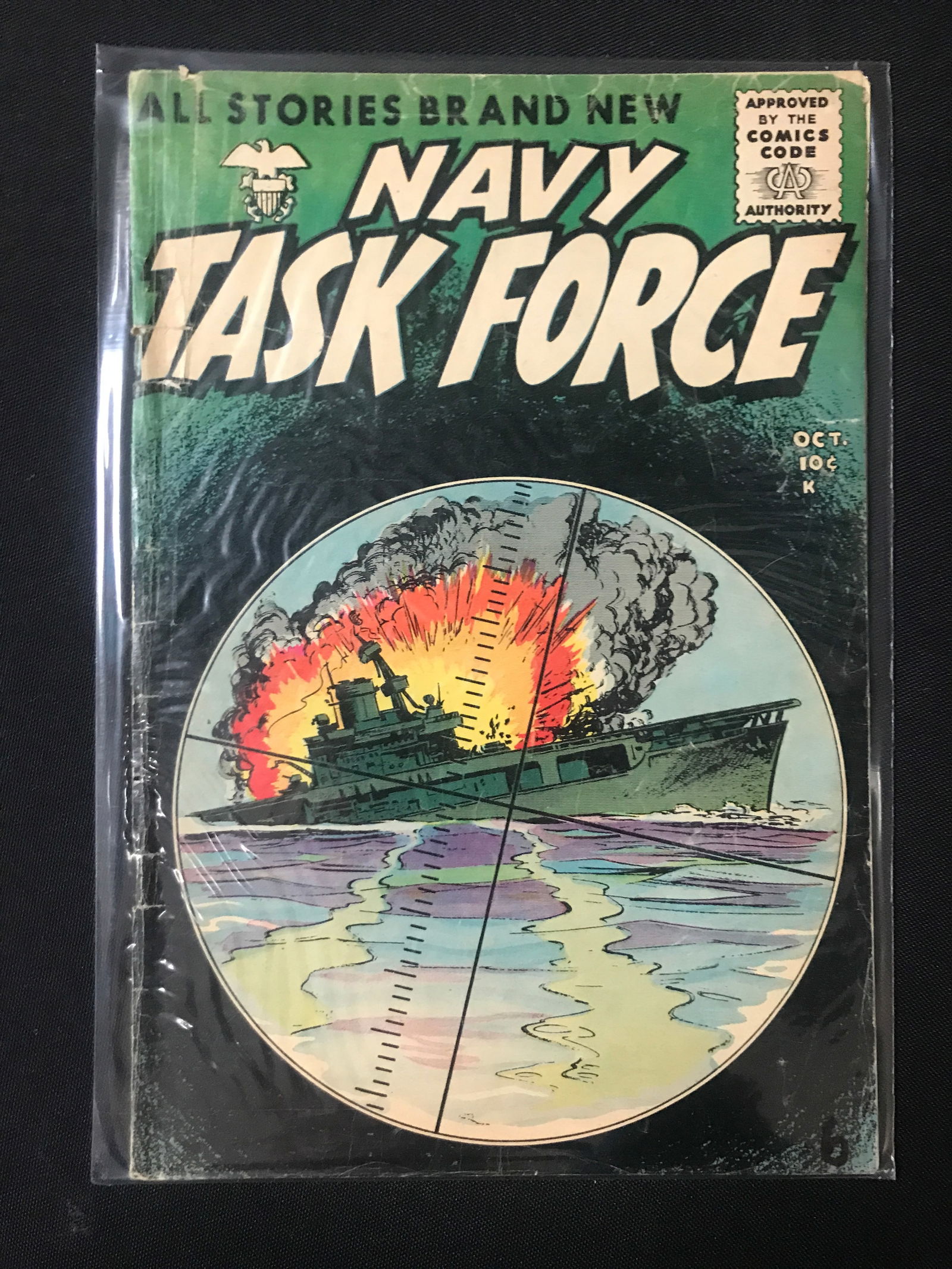 NAVY TASK FORCE COMIC - OCTOBER ISSUE: Prices are in Canadian dollars