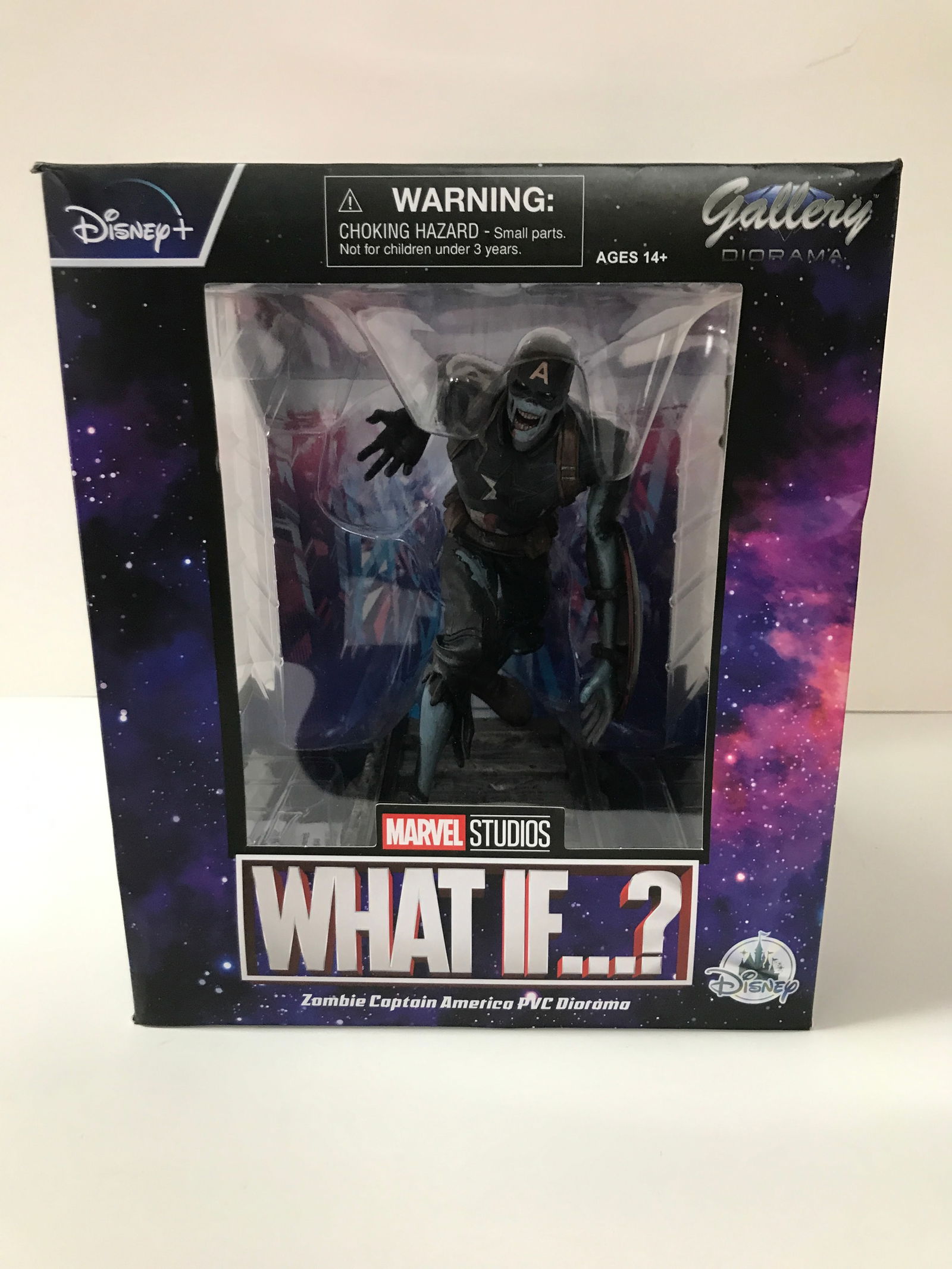 SEALED DISNEY GALLERY DIORAMA CAPTAIN AMERICA: Prices are in Canadian dollars