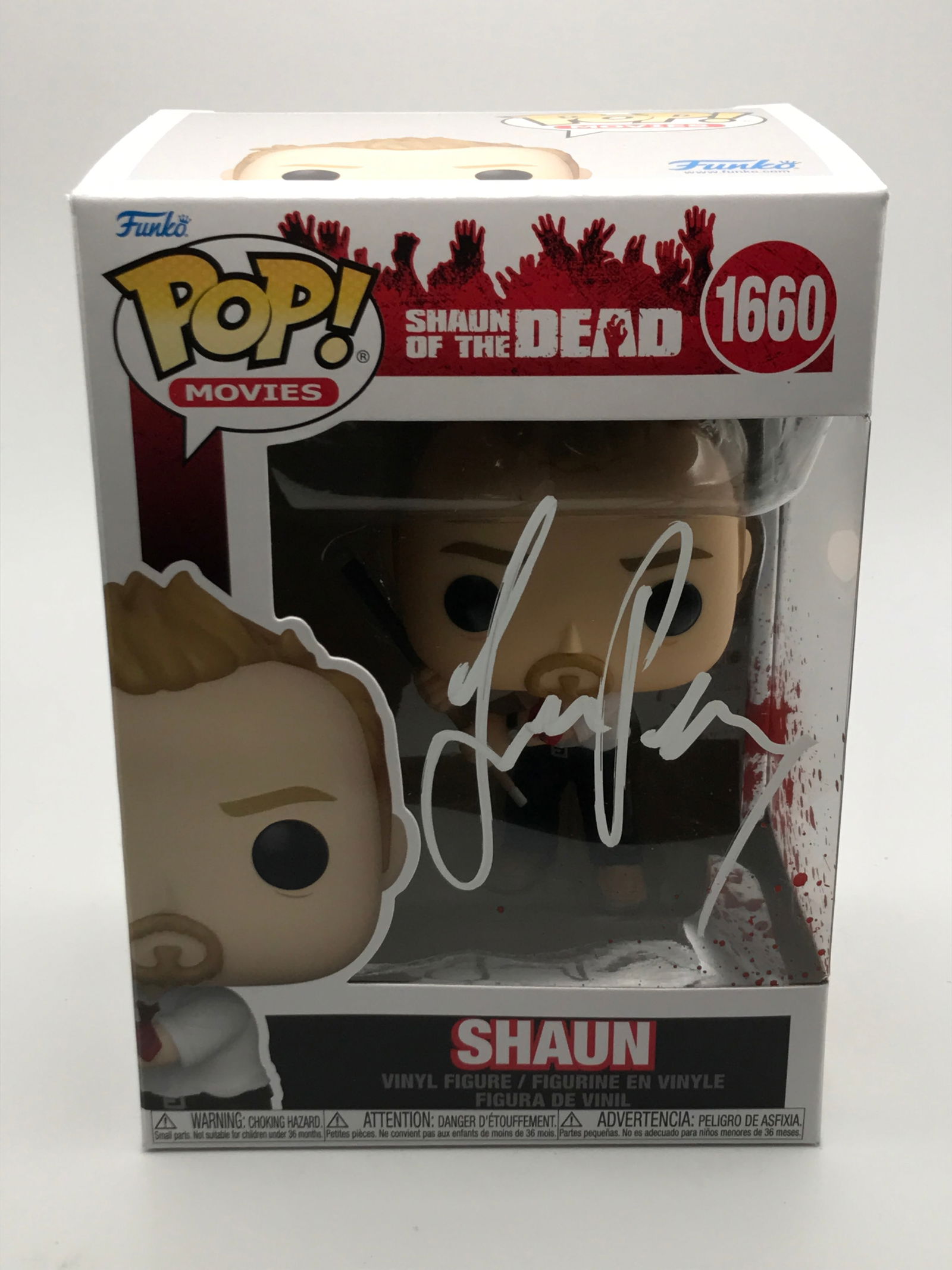 SIMON PEGG SIGNED SHAUN OF THE DEAD FUNKO POP - KB COA: Prices are in Canadian dollars